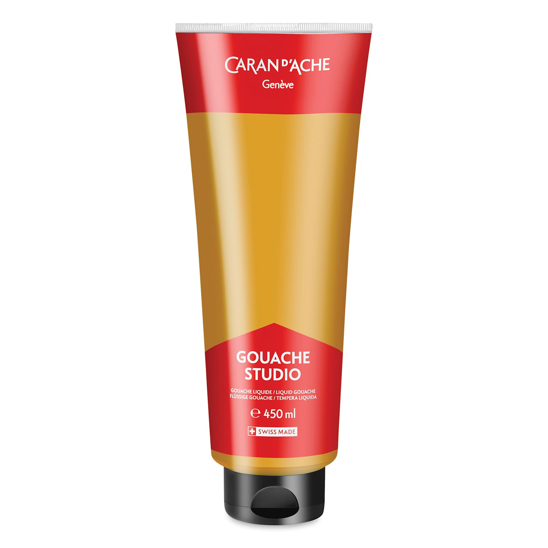 Caran d'Ache Studio Gouache - Ochre, 450 ml, Tube