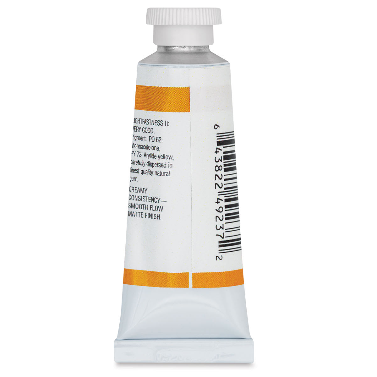 Da Vinci Professional Gouache - Yellow Deep, 37 ml tube back