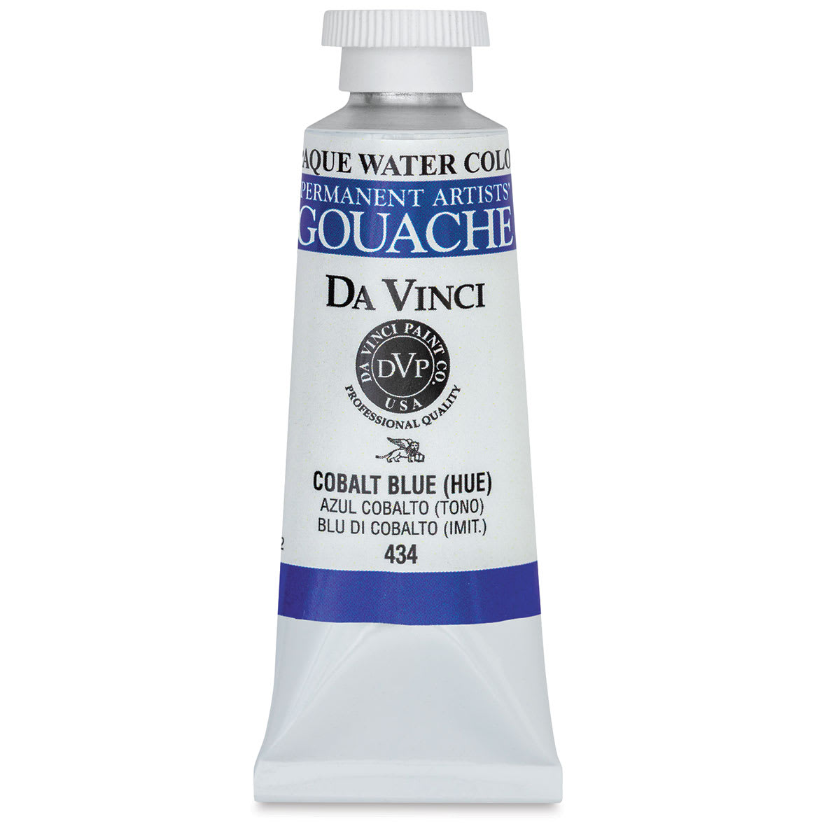 Da Vinci Professional Gouache - Cobalt Blue (Hue), 37 ml tube