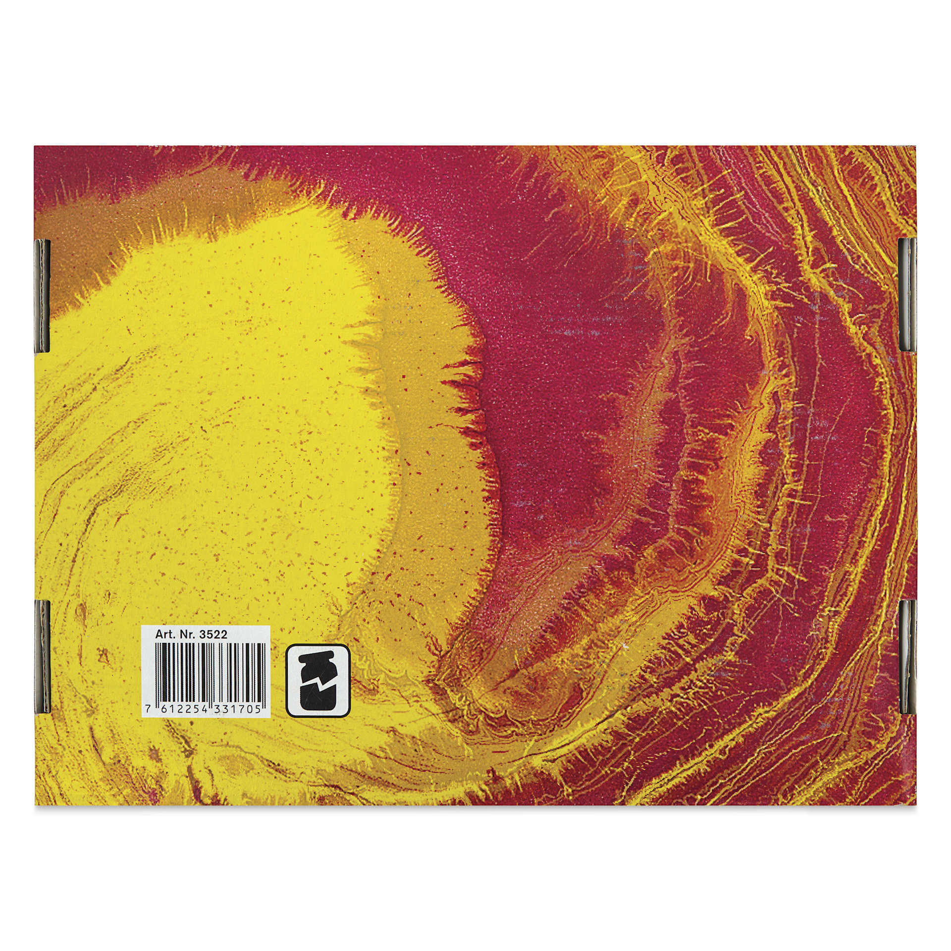 Lascaux Acrylic Gouache - Set of 12, Assorted, 50 ml bottom of box