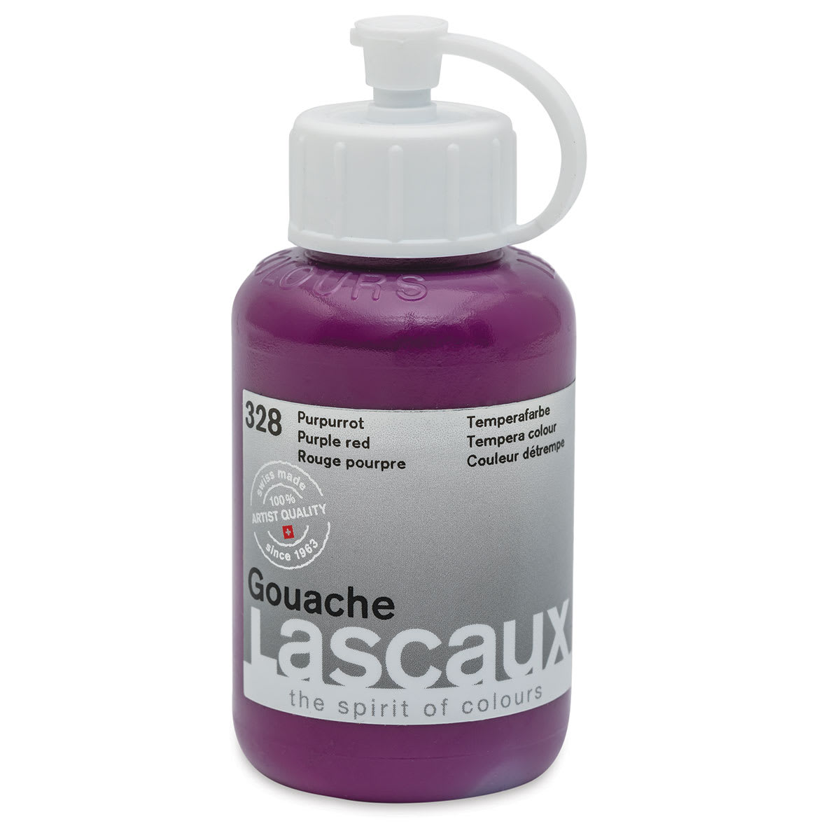 Lascaux Acrylic Gouache - Purple Red, 85 ml bottle