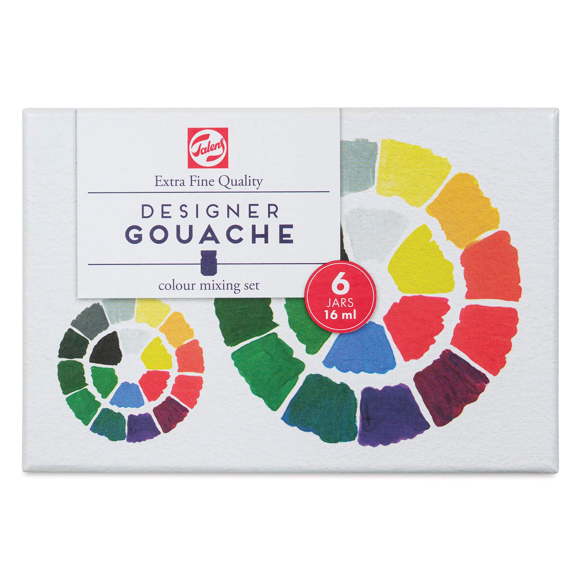 Royal Talens Gouache - Primary Set of 6, 16 ml bottles front of package