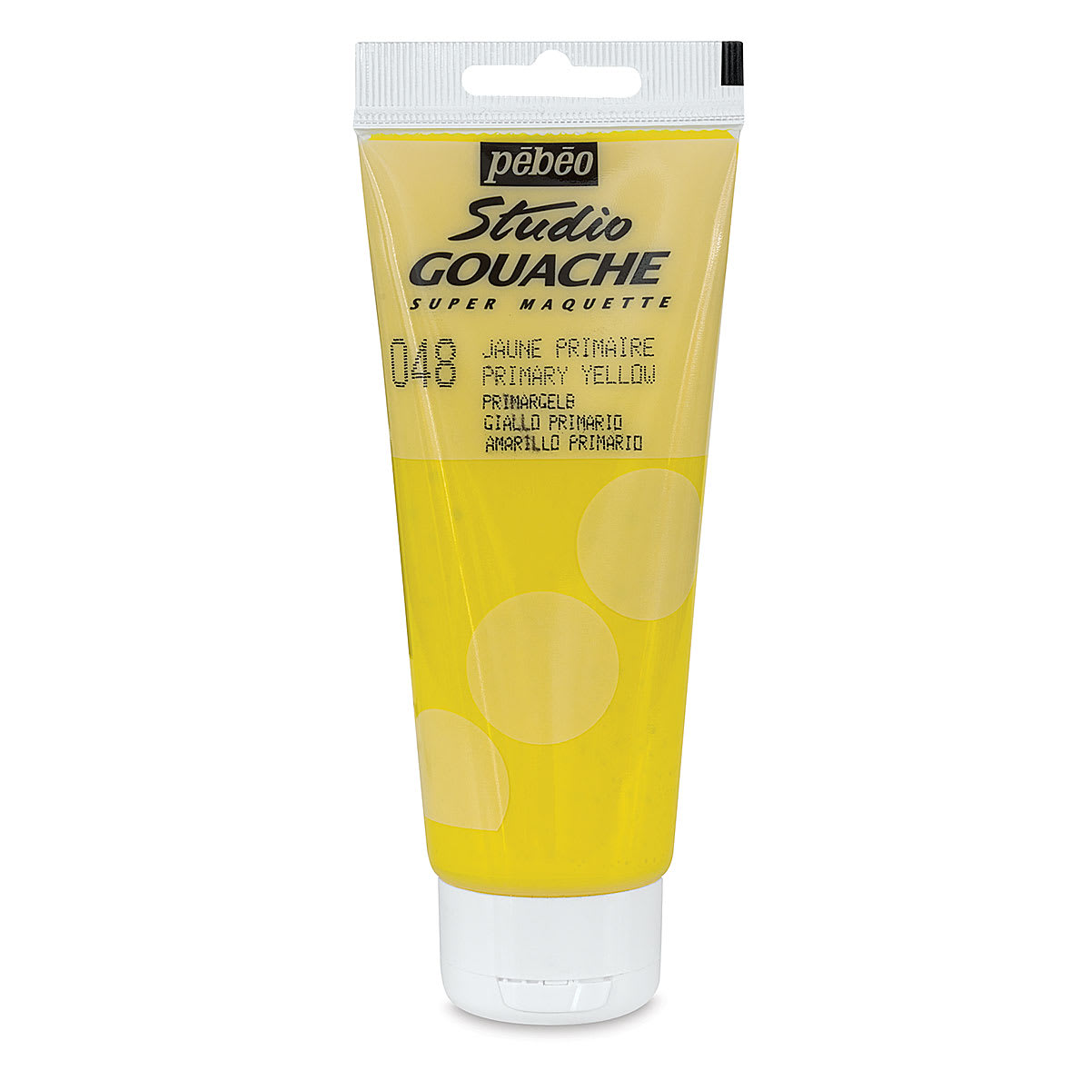 Pebeo Studio Gouache - Primary Yellow, 100 ml Tube