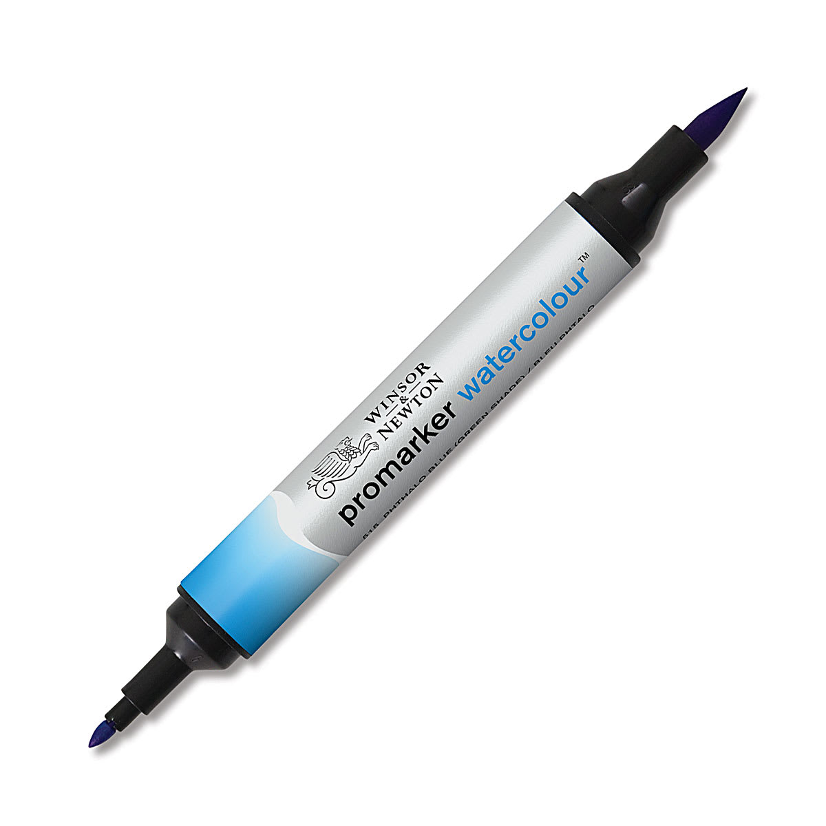 Winsor & Newton Promarker Watercolor Marker - Phthalo Blue (Green Shade)