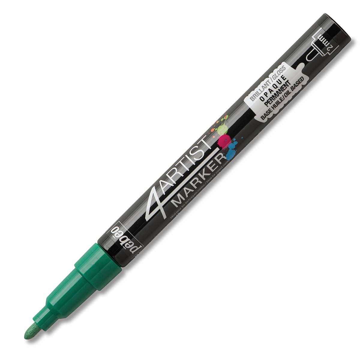 Pebeo 4Artist Marker - Dark Green, 2 mm