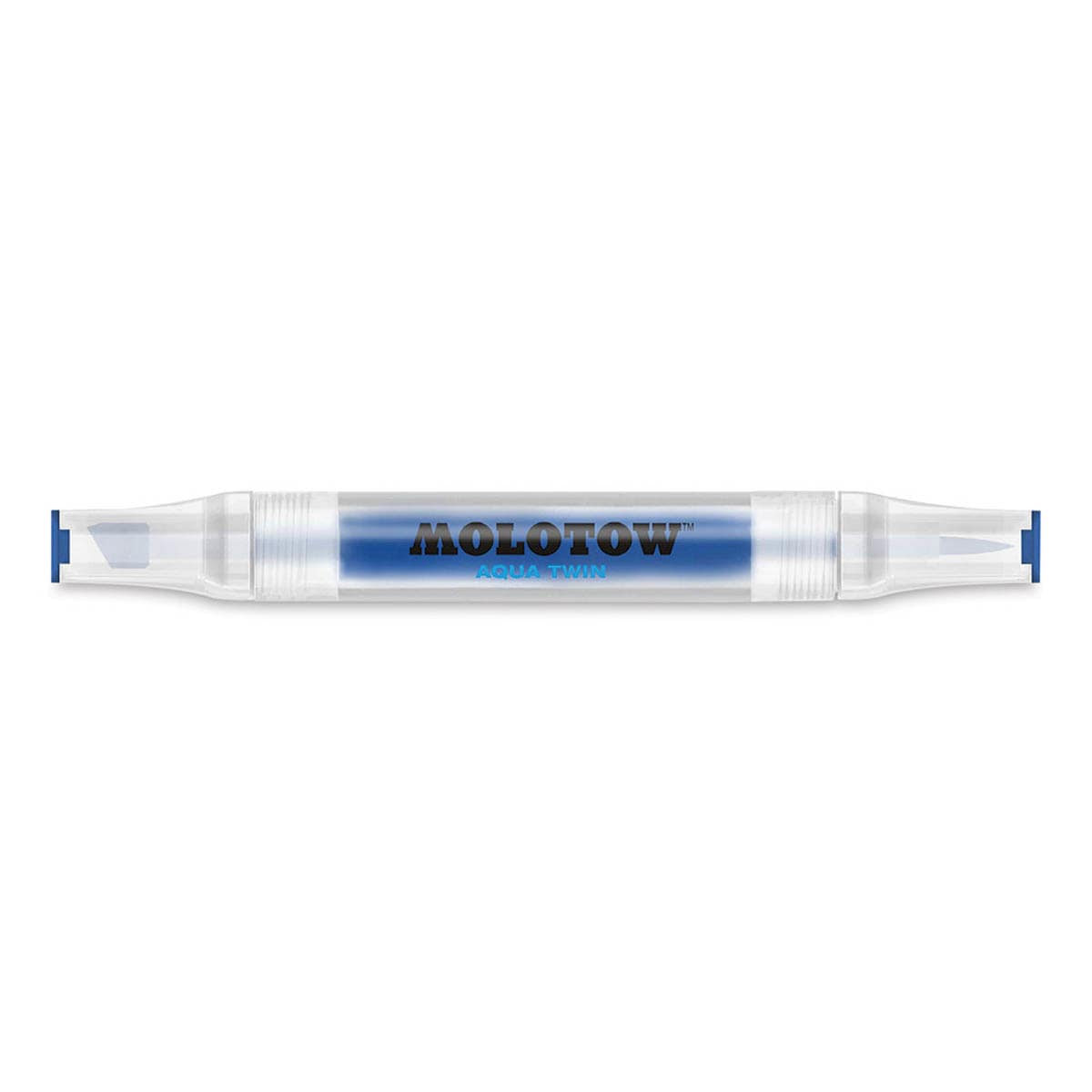 Molotow Aqua Twin Marker - Primary Blue with caps on