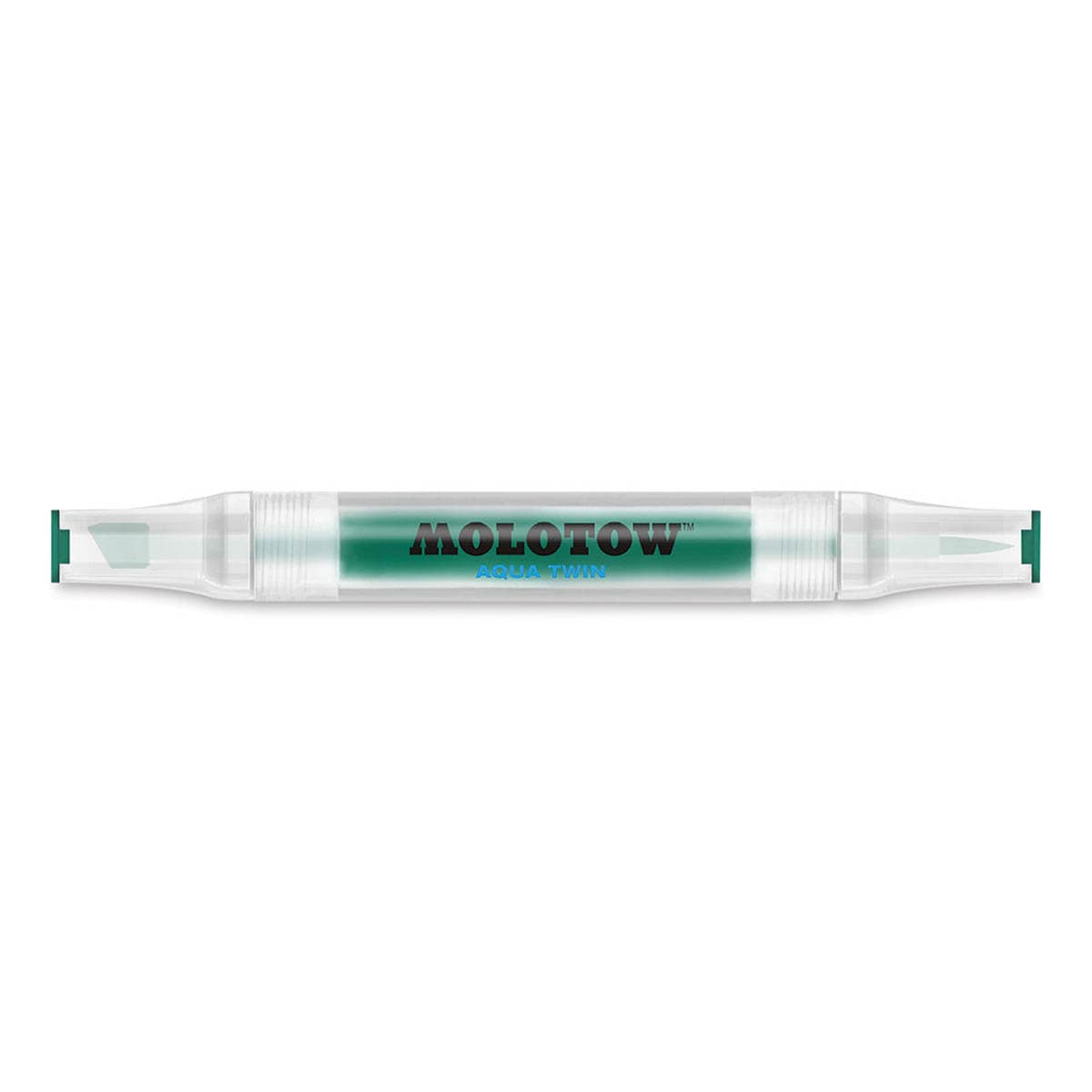 Molotow Aqua Twin Marker - Dark Green with caps on