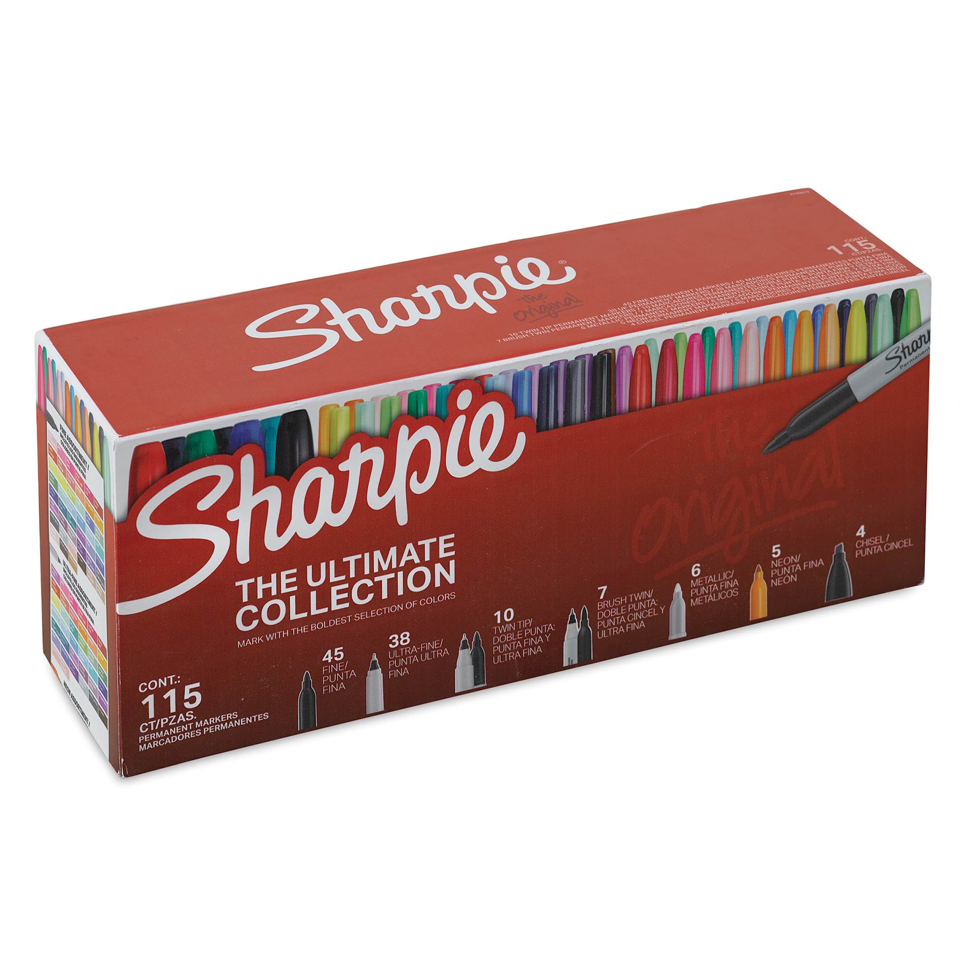 Sharpie The Ultimate Collection Markers - Set of 115, packaging Sharpie The Ultimate Collection Markers - Set of 115, packaging