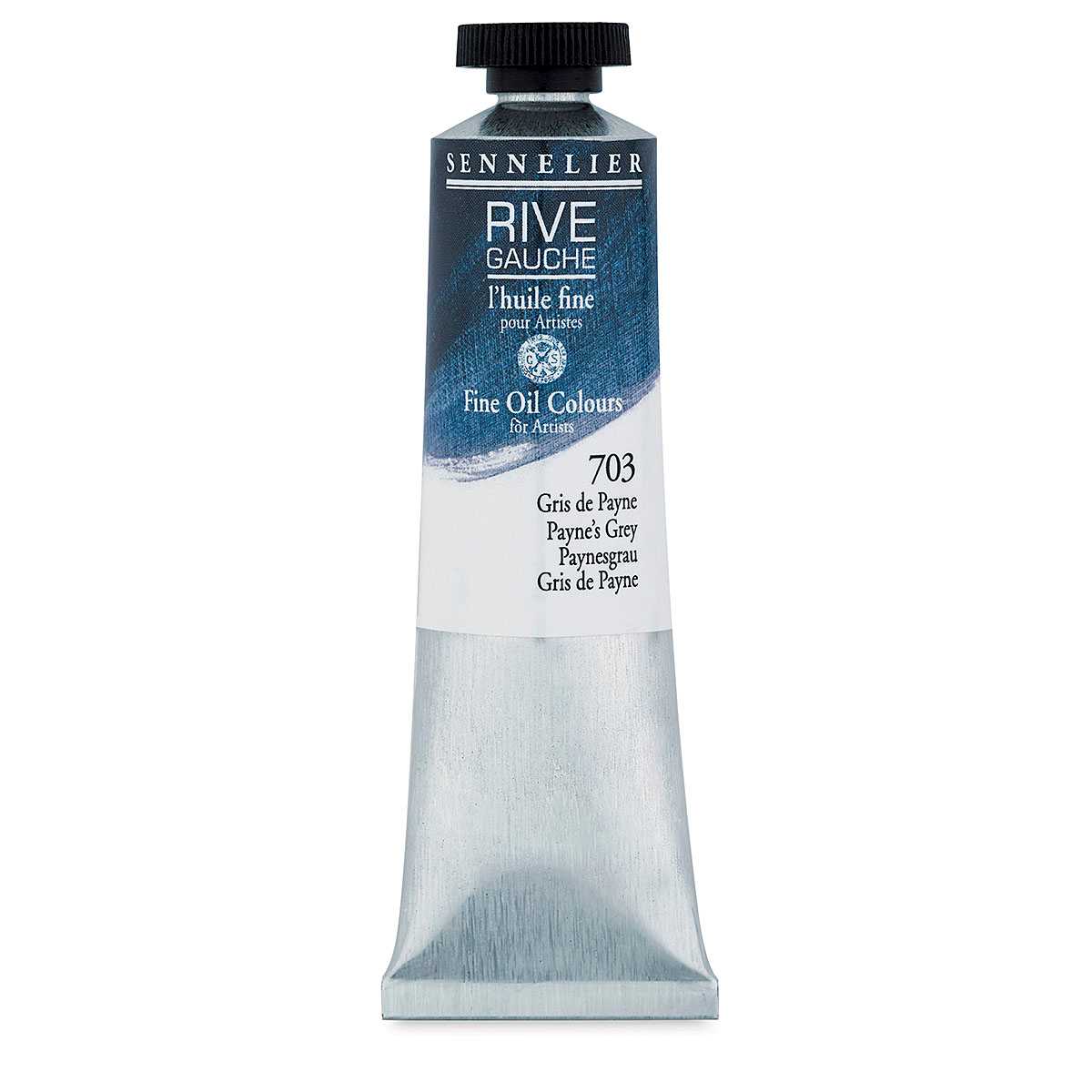 Sennelier Rive Gauche Artists Oil Color - Payne's Grey, 40 ml