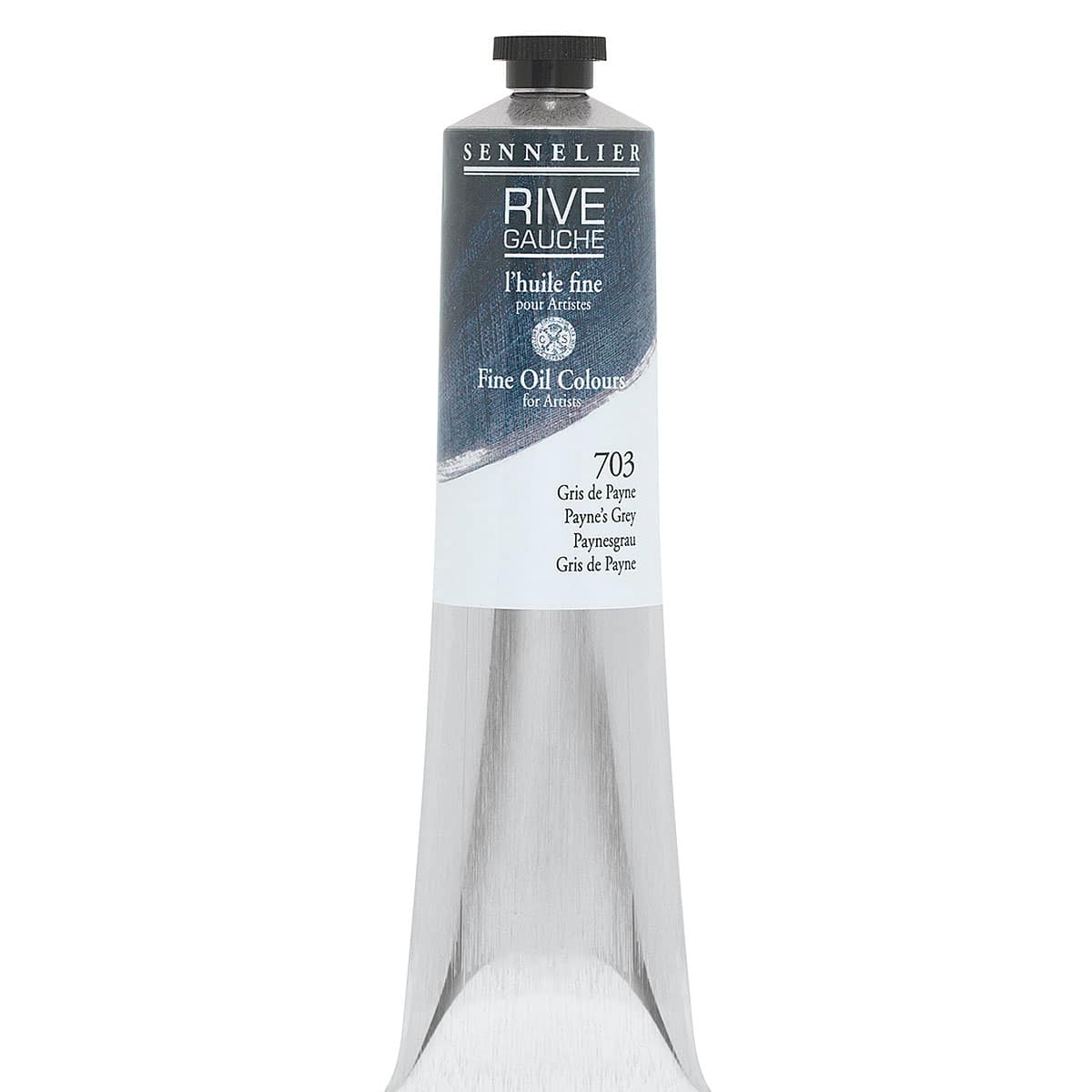 Sennelier Rive Gauche Artists Oil Color - Payne's Grey, 200 ml