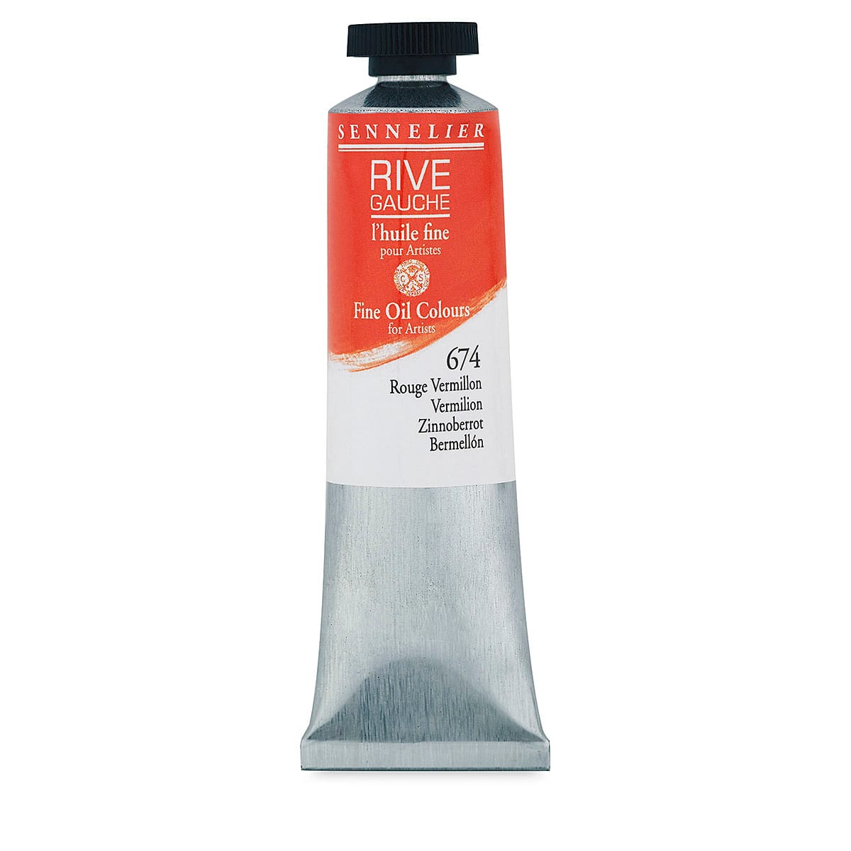 Sennelier Rive Gauche Artists Oil Color - Vermilion, 40 ml