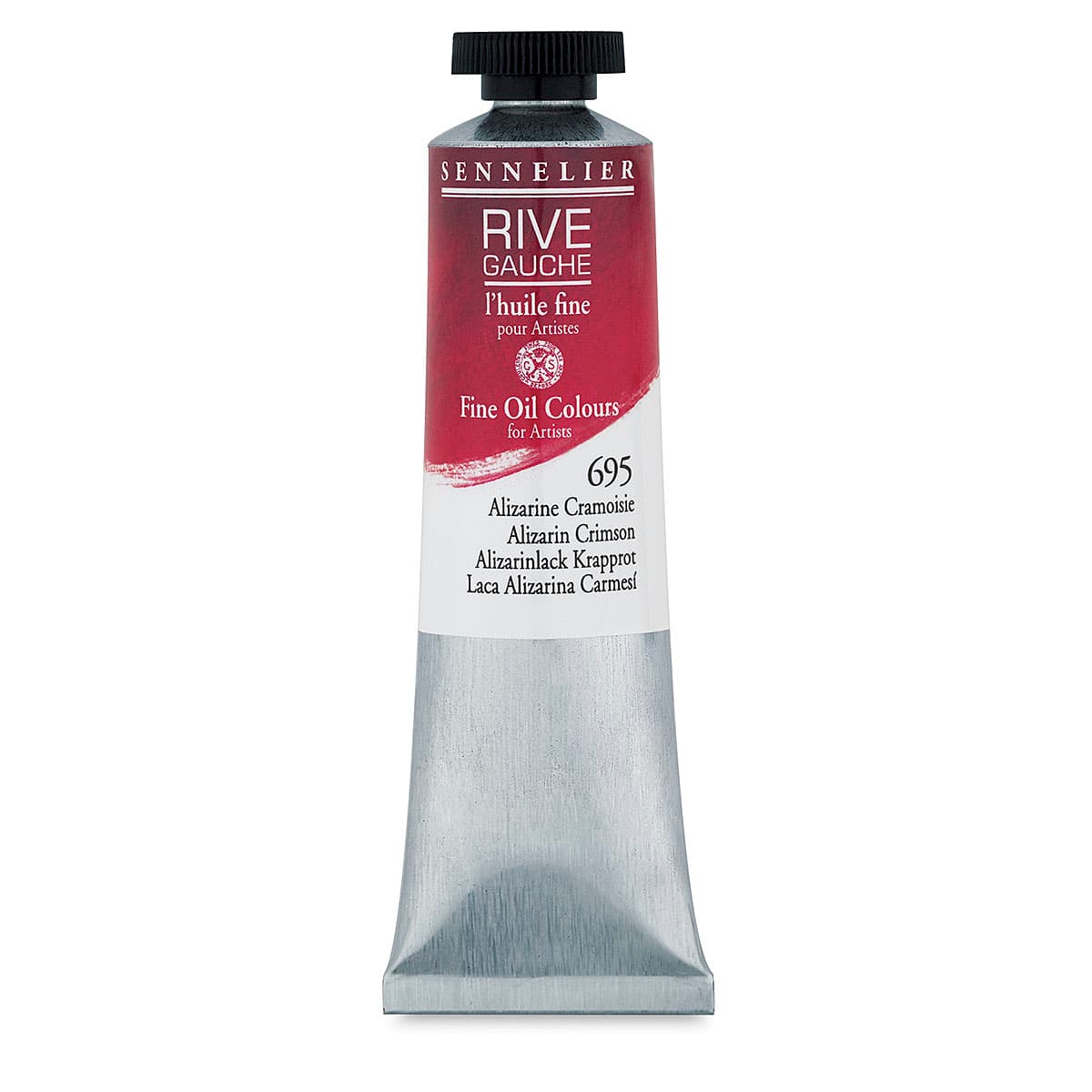 Sennelier Rive Gauche Artists Oil Color - Alizarin Crimson, 40 ml