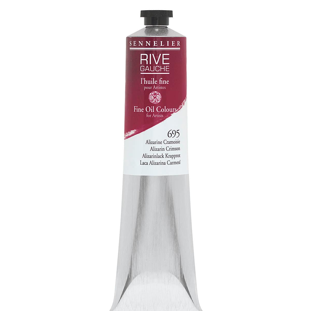 Sennelier Rive Gauche Artists Oil Color - Alizarin Crimson, 200 ml