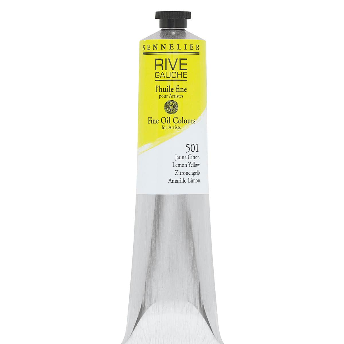 Sennelier Rive Gauche Artists Oil Color - Lemon Yellow, 200 ml