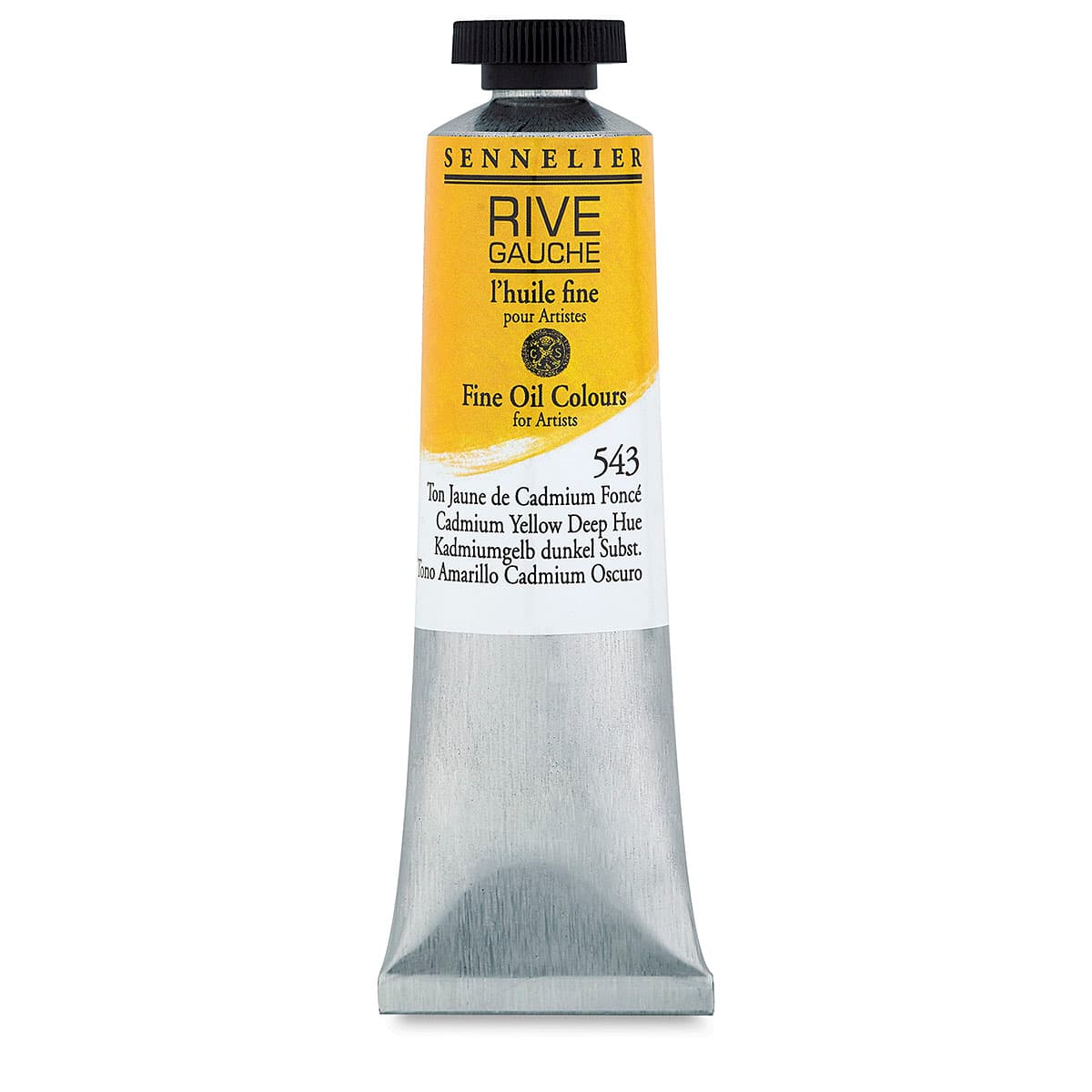 Sennelier Rive Gauche Artists Oil Color - Cadmium Yellow Deep Hue, 40 ml
