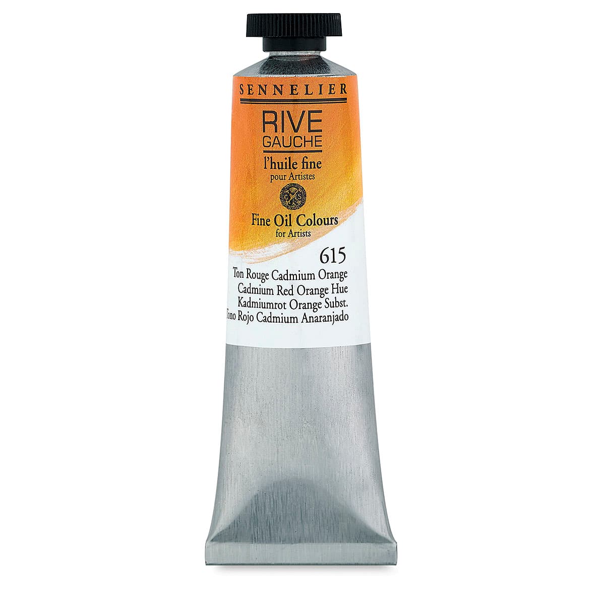 Sennelier Rive Gauche Artists Oil Color - Cadmium Red Orange Hue, 40 ml