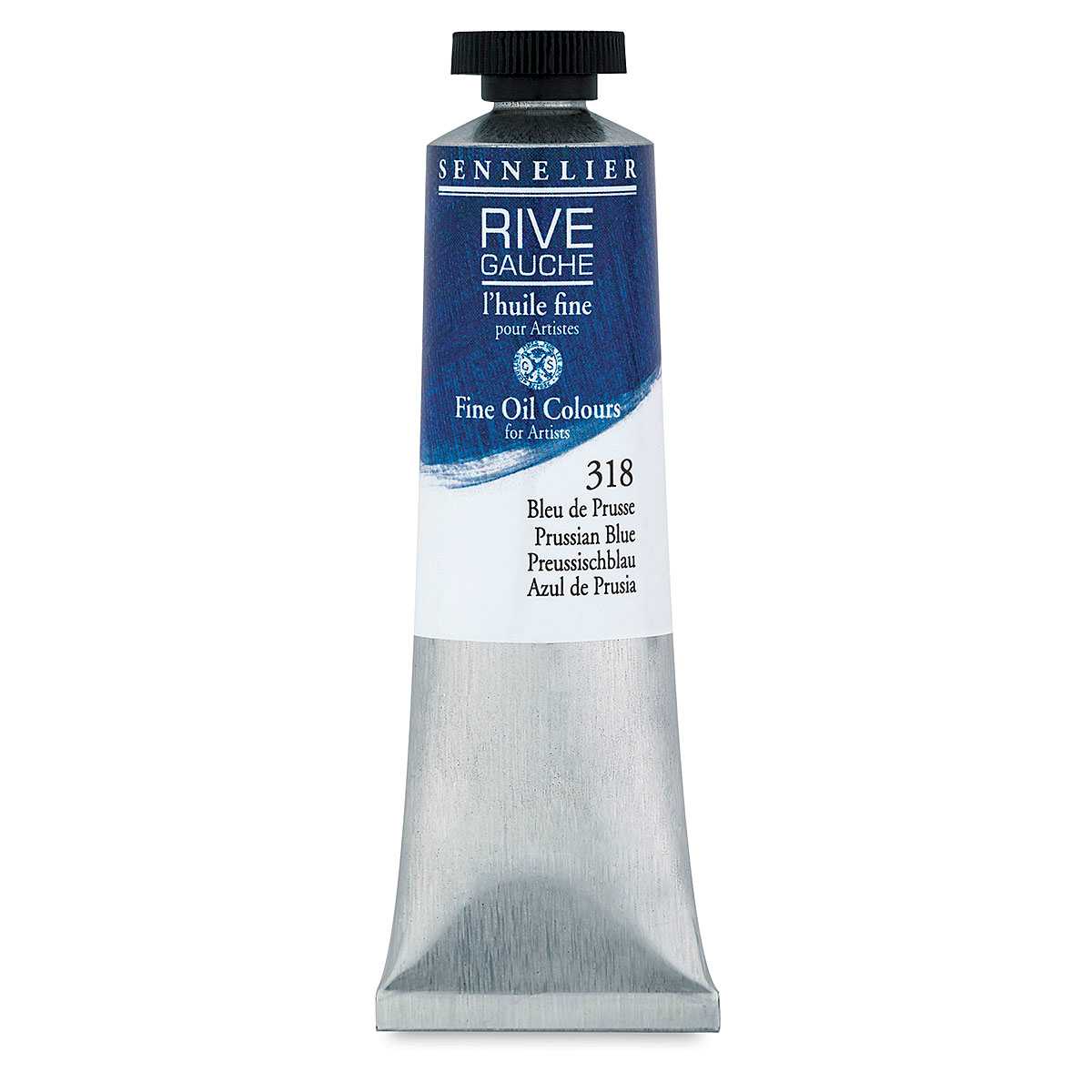 Sennelier Rive Gauche Artists Oil Color - Prussian Blue, 40 ml