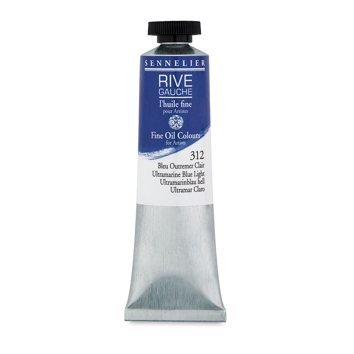 Sennelier Rive Gauche Artists Oil Color - Ultramarine Blue Light, 40 ml