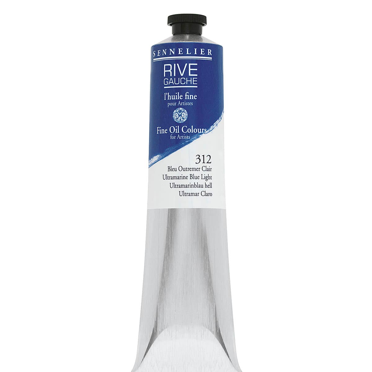 Sennelier Rive Gauche Artists Oil Color - Ultramarine Blue Light, 200 ml