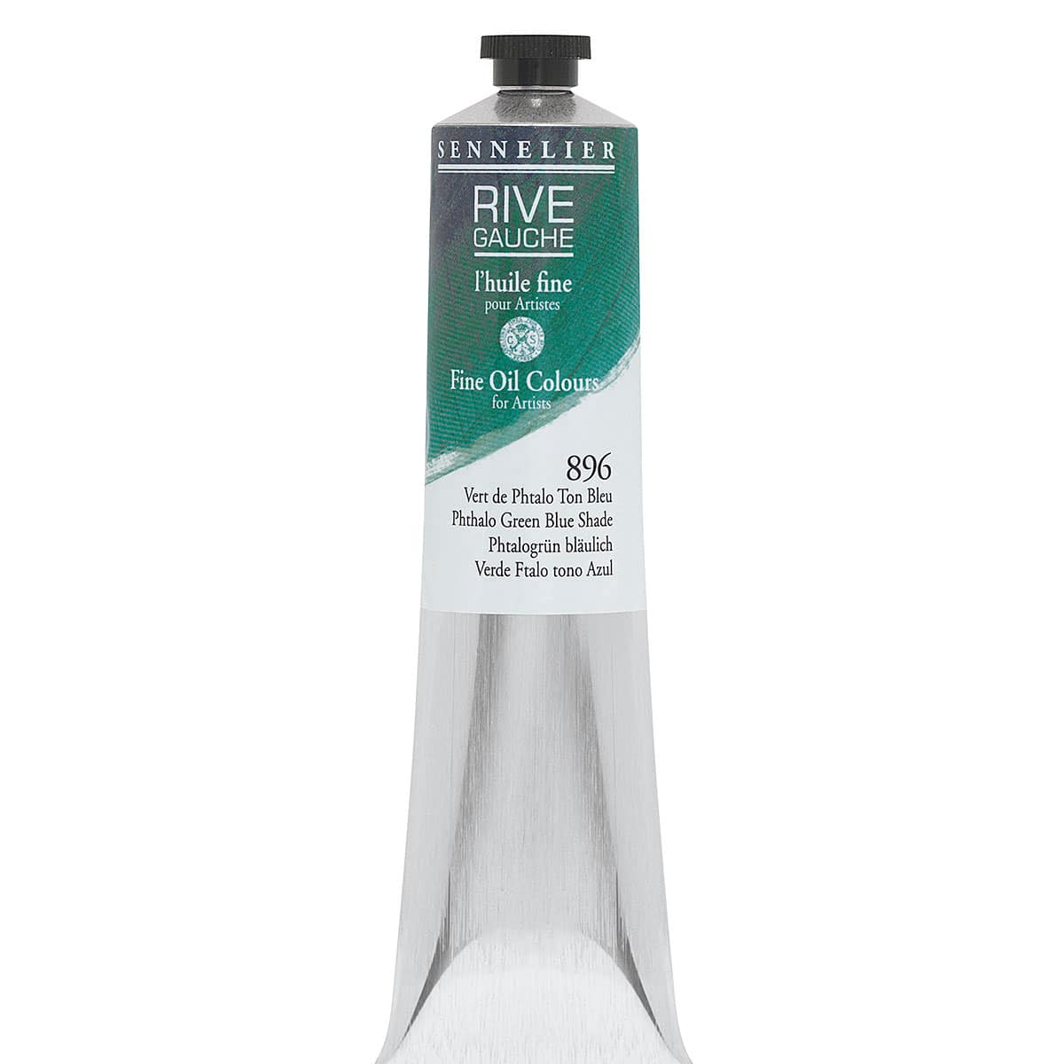 Sennelier Rive Gauche Artists Oil Color - Phthalo Green Blue Shade, 200 ml