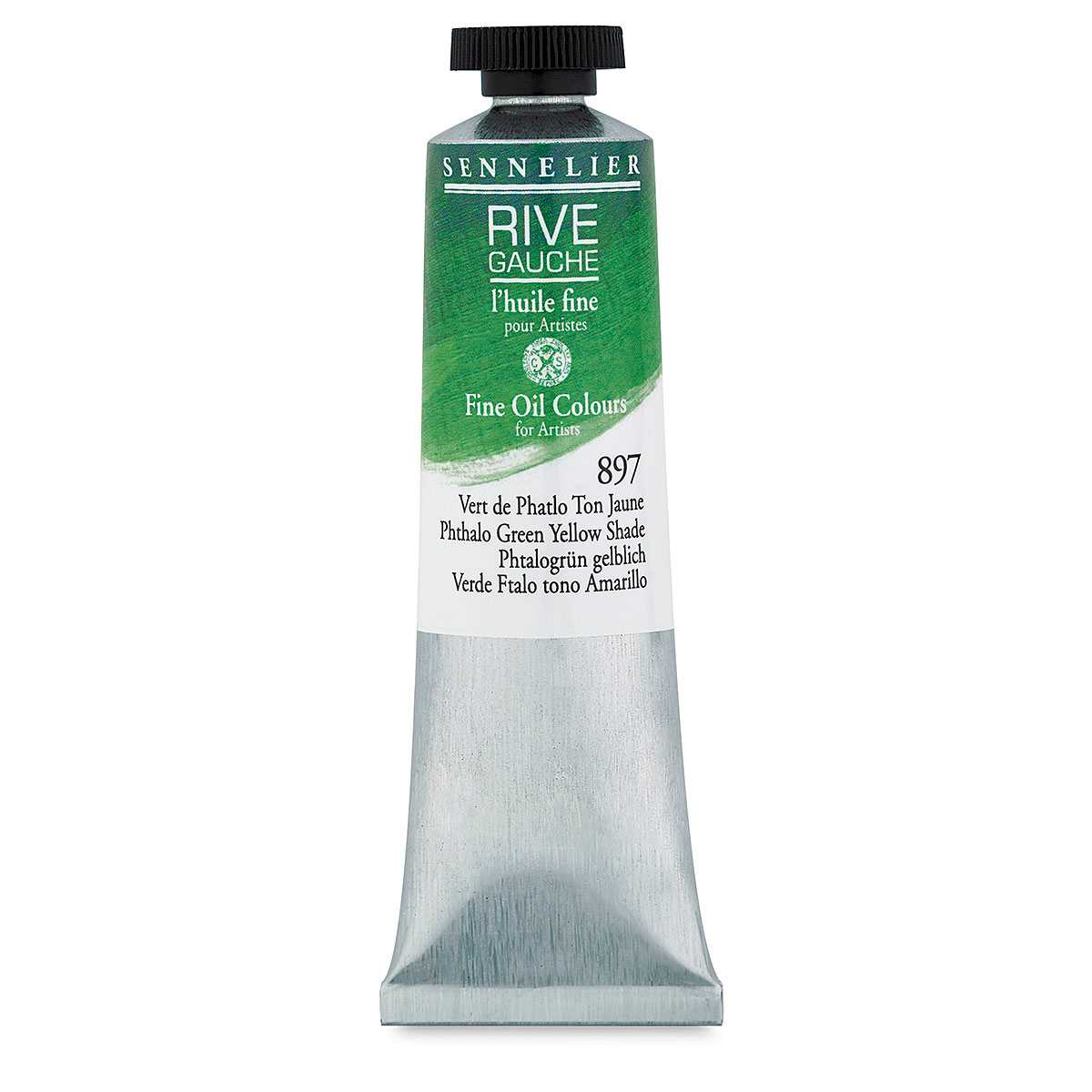 Sennelier Rive Gauche Artists Oil Color - Phthalo Green Yellow Shade, 40 ml
