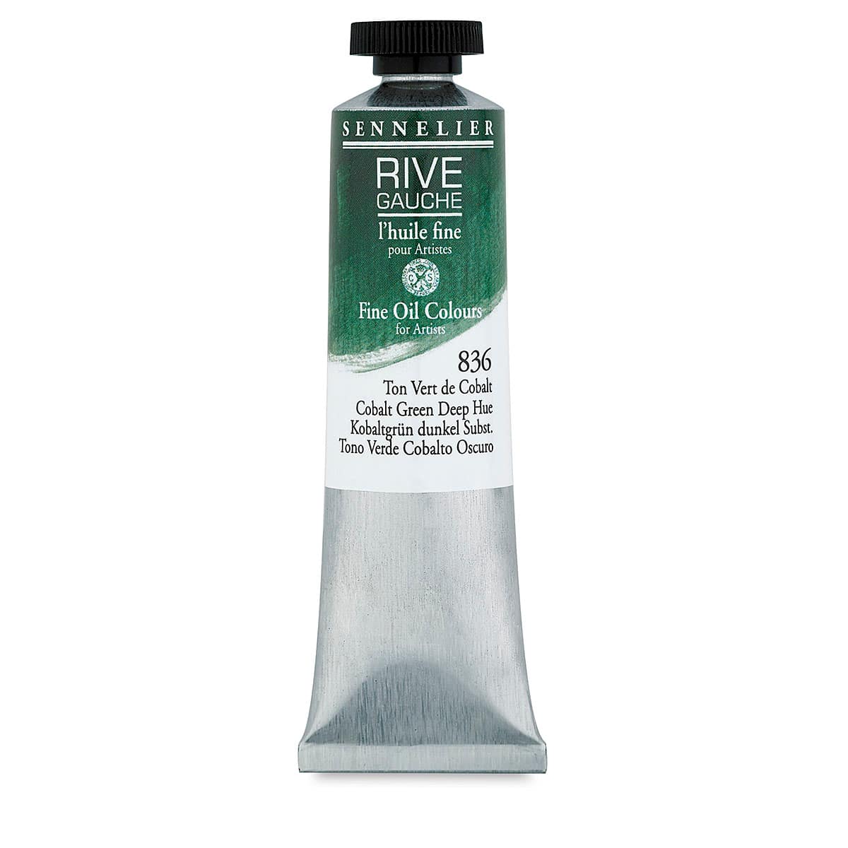 Sennelier Rive Gauche Artists Oil Color - Cobalt Green Deep Hue, 40 ml