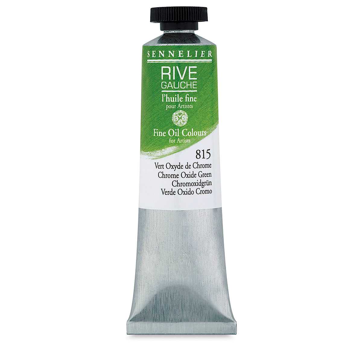 Sennelier Rive Gauche Artists Oil Color - Chrome Oxide Green, 40 ml