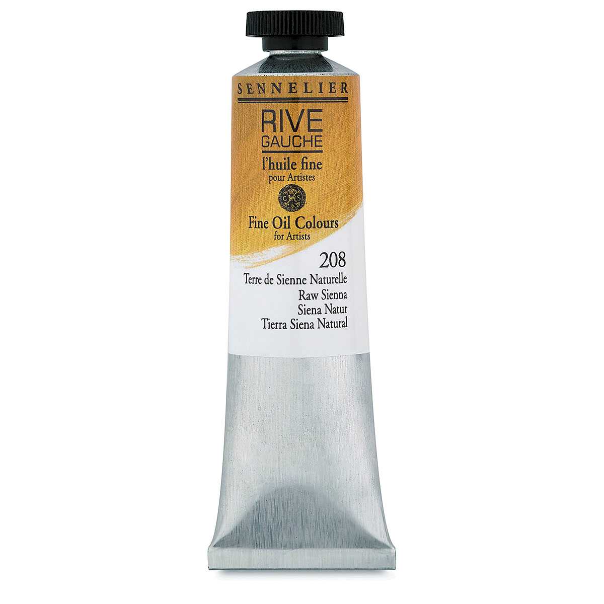 Sennelier Rive Gauche Artists Oil Color - Raw Sienna, 40 ml