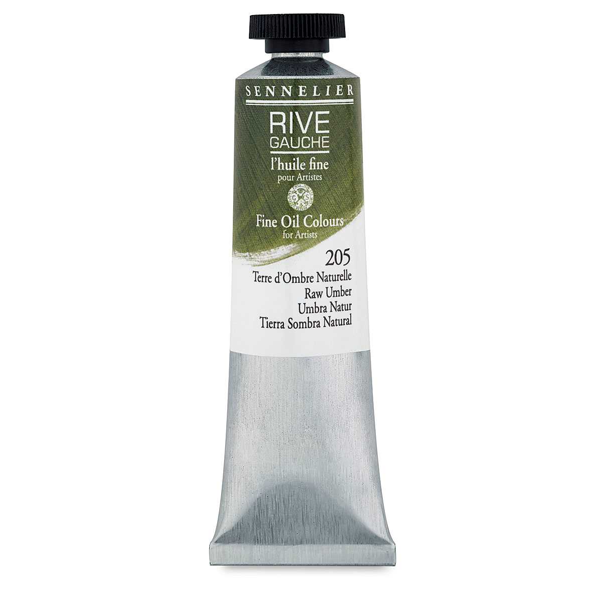Sennelier Rive Gauche Artists Oil Color - Raw Umber, 40 ml