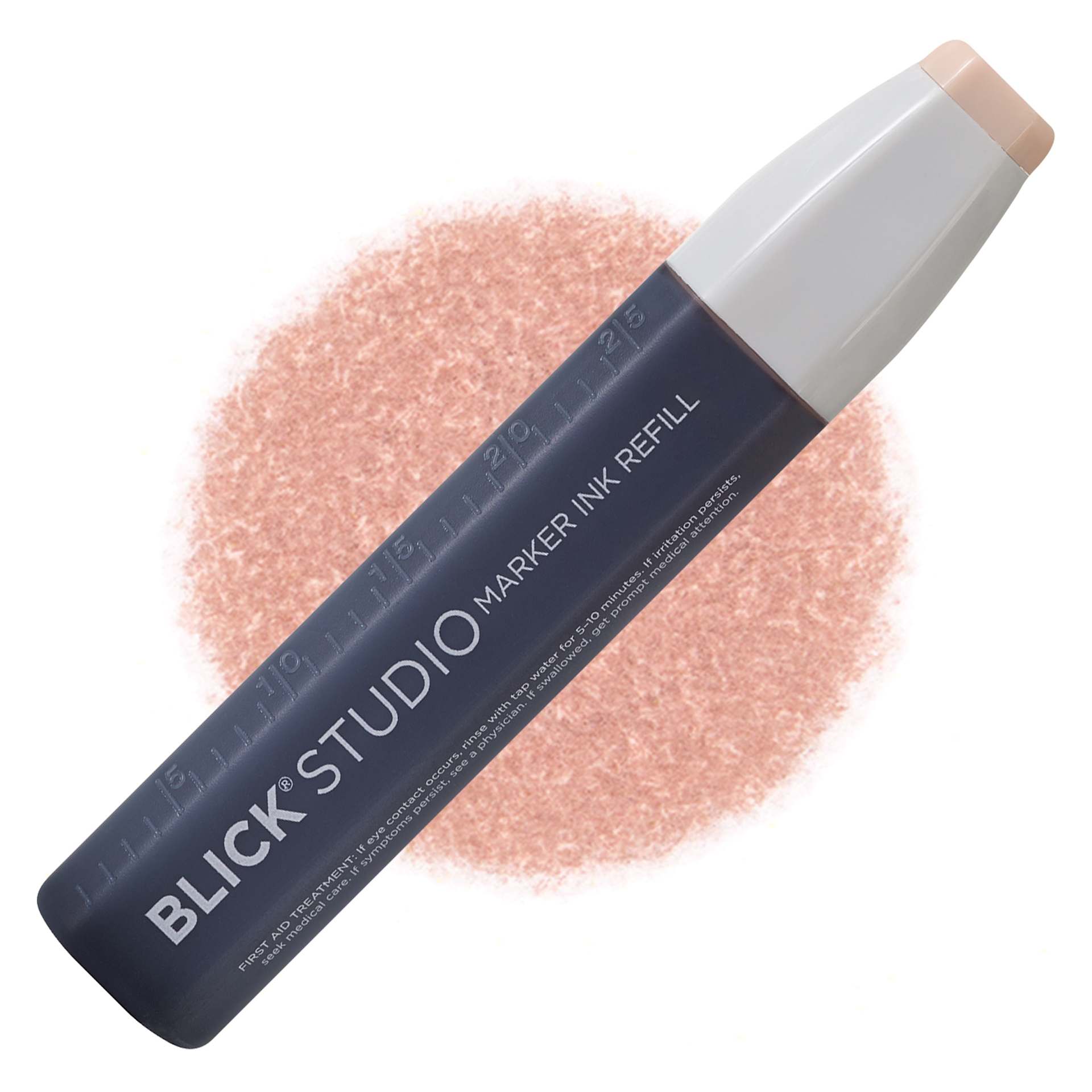Blick Studio Marker Refill - Stone, 090, swatch and refill