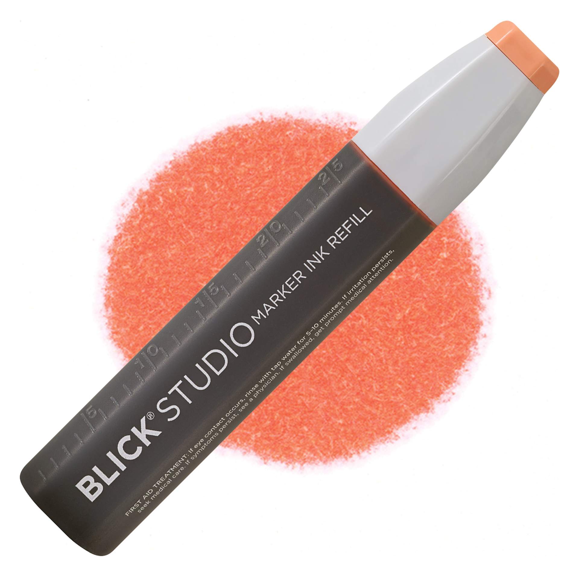 Blick Studio Marker Refill - Terra Cotta, 075, swatch and refill