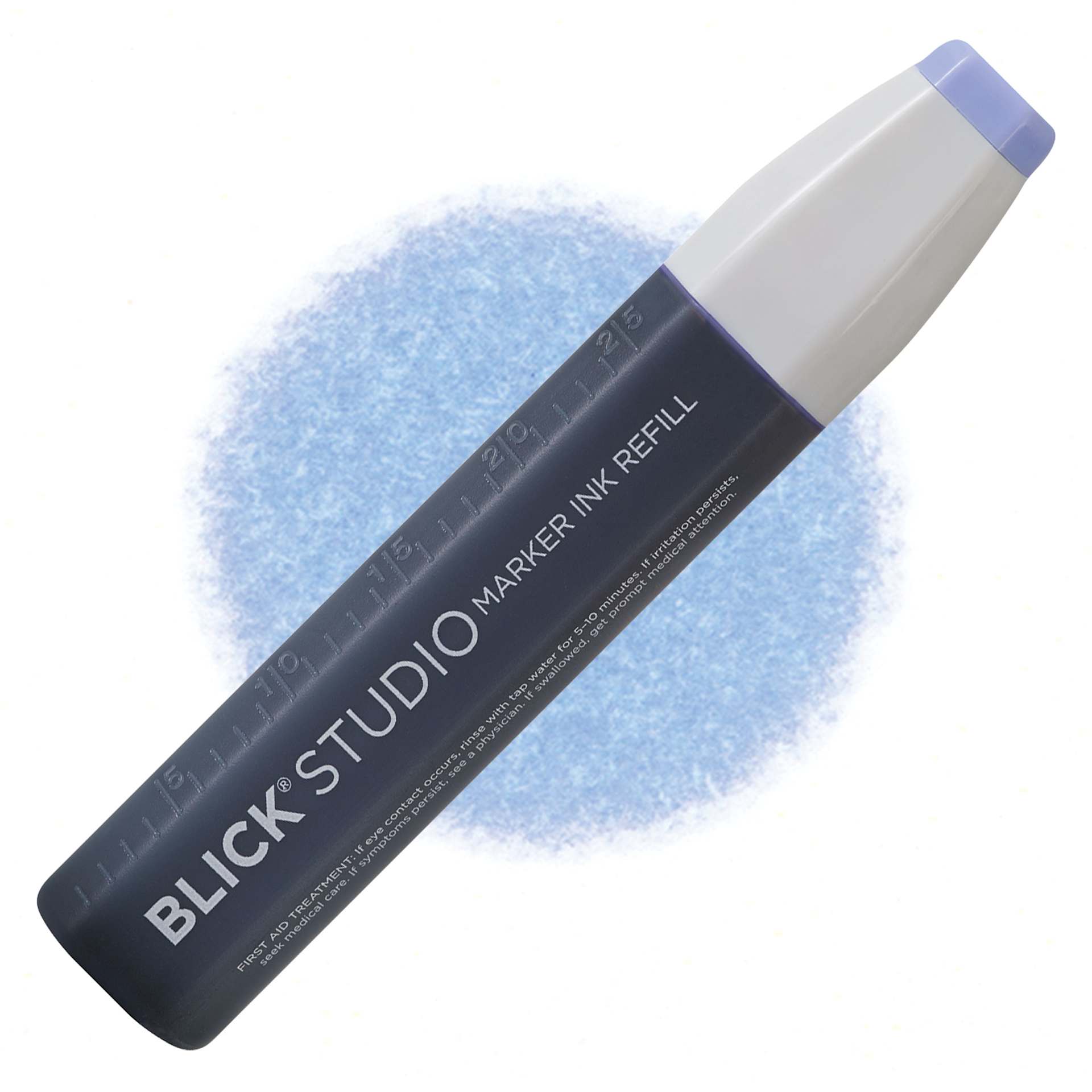 Blick Studio Marker Refill - Periwinkle, 018, swatch and refill