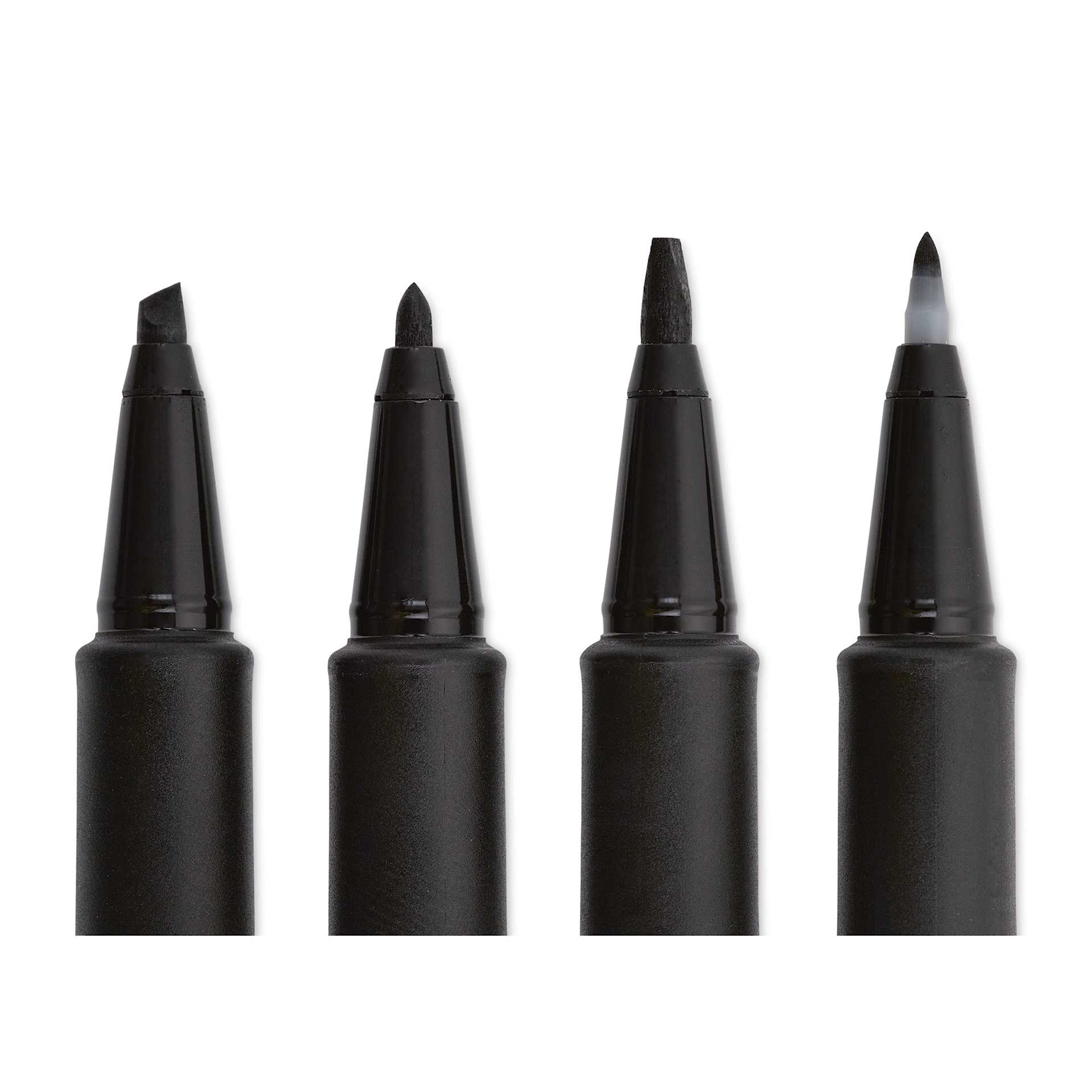 Molotow Blackliner - Set 3, Set of 4 (close-up of tips)