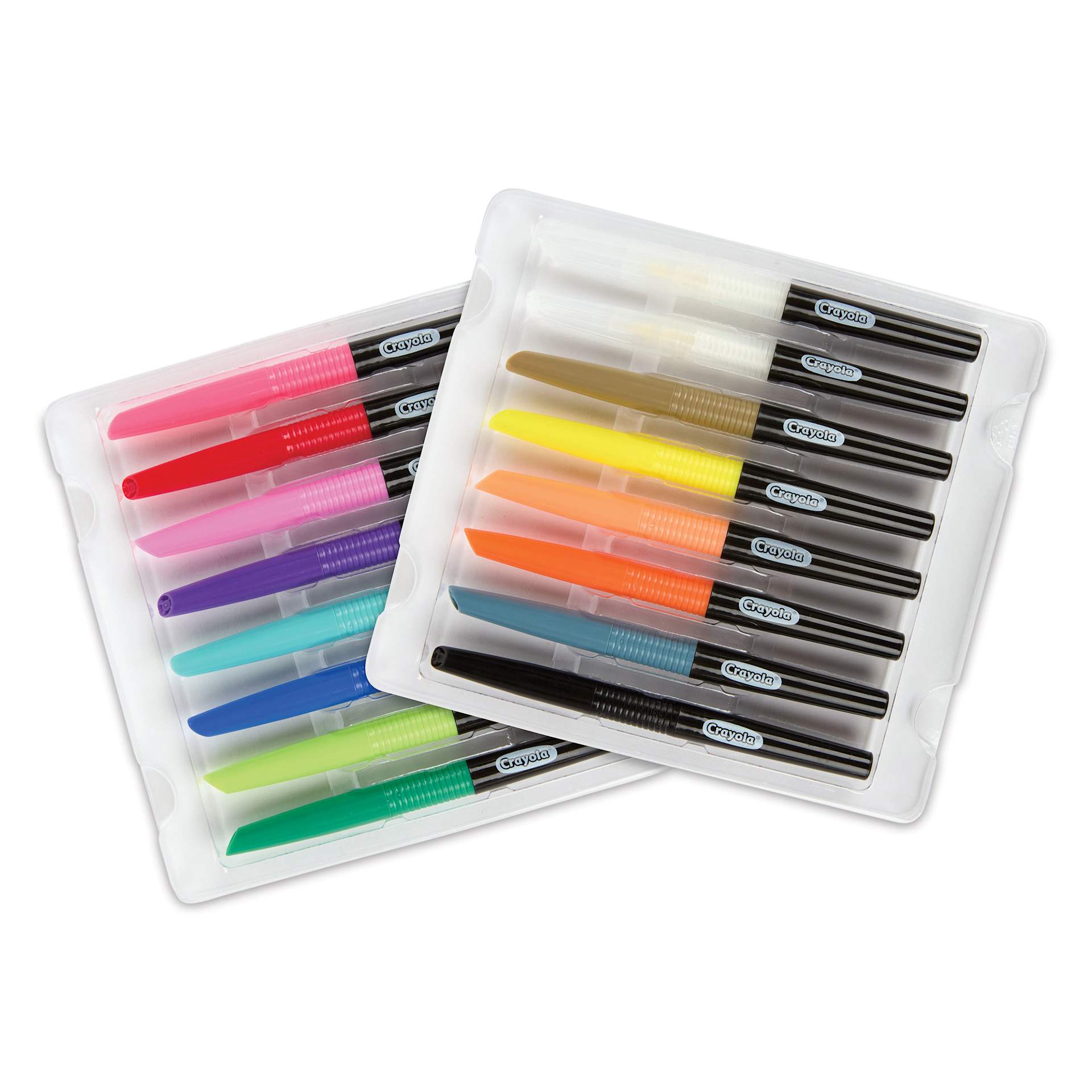 Crayola Signature Blending Markers - Set of 16, contents in packaging trays
