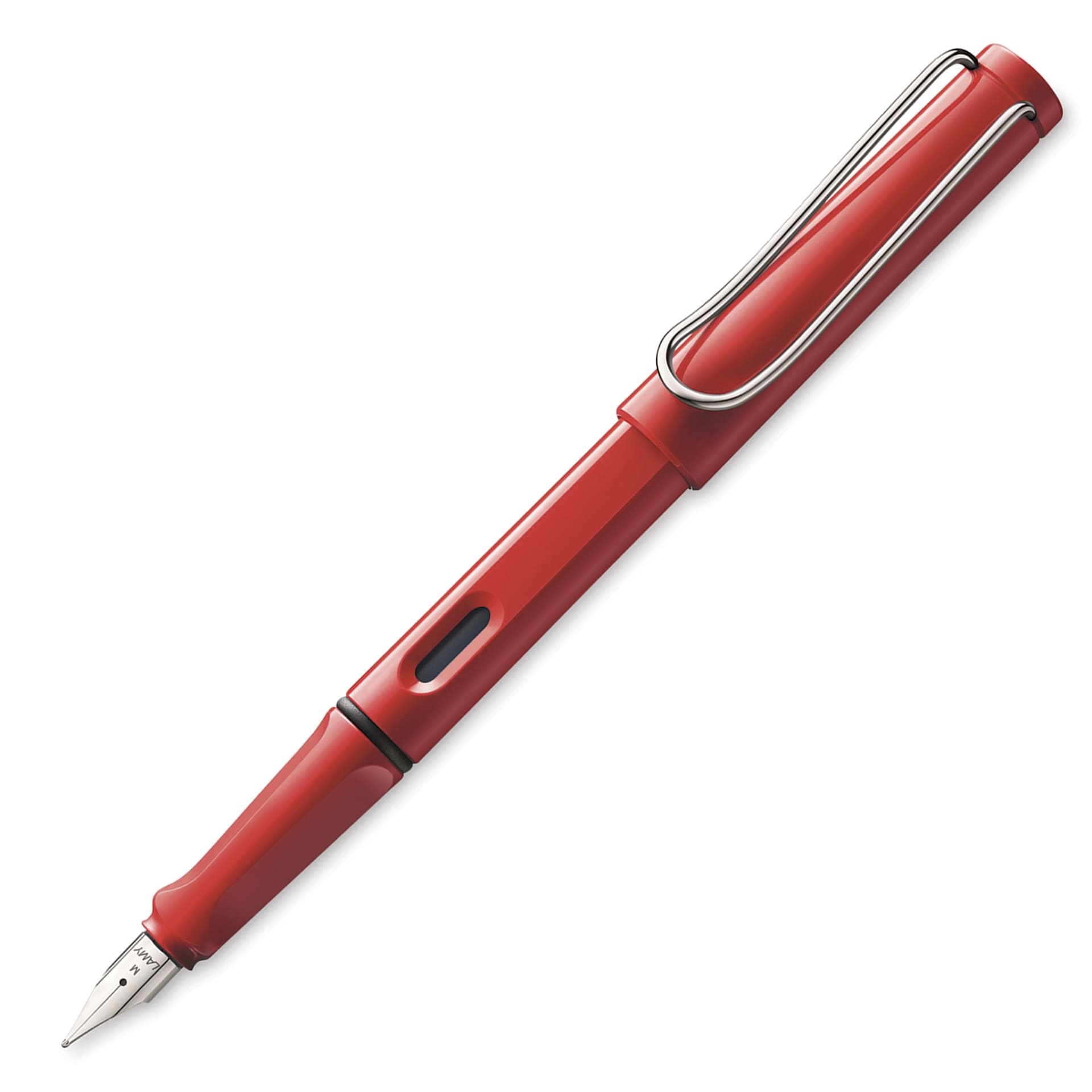 Lamy Safari Fountain Pen - Red, Broad Nib
