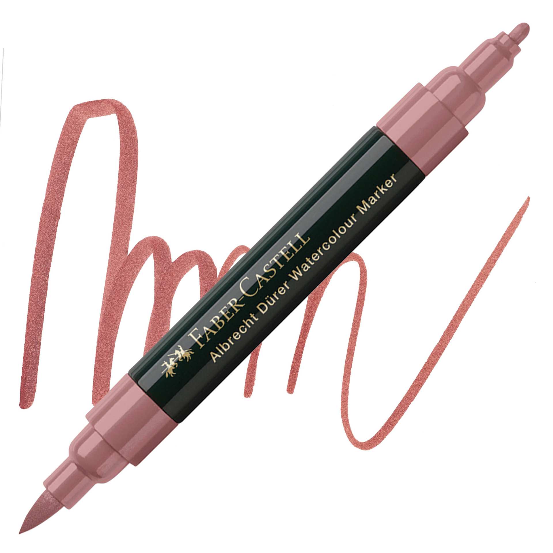 Faber-Castell Albrecht Dürer Watercolor Marker - Indian Red 192 marker and swatch