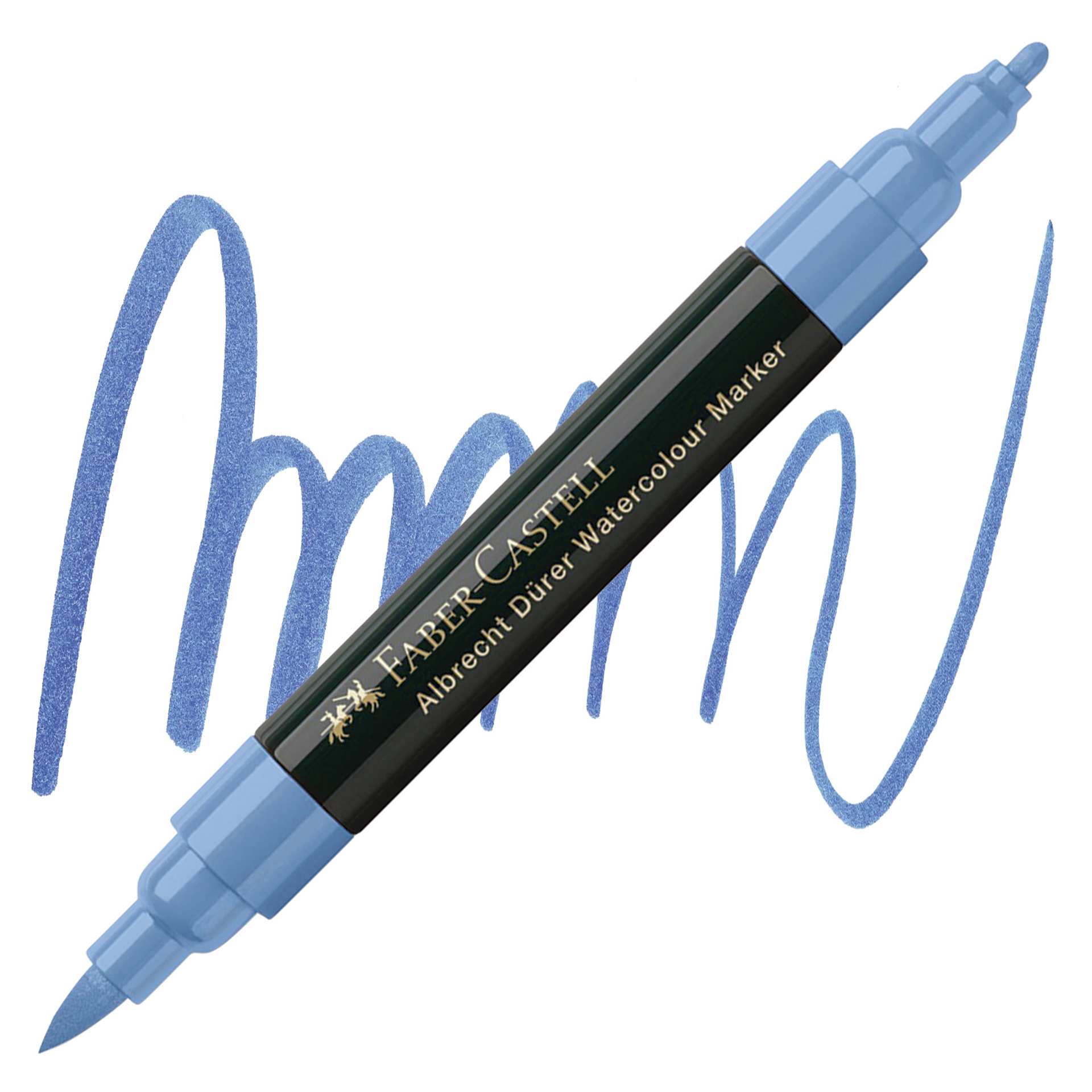 Faber-Castell Albrecht Dürer Watercolor Marker - Ultramarine 120 marker and swatch