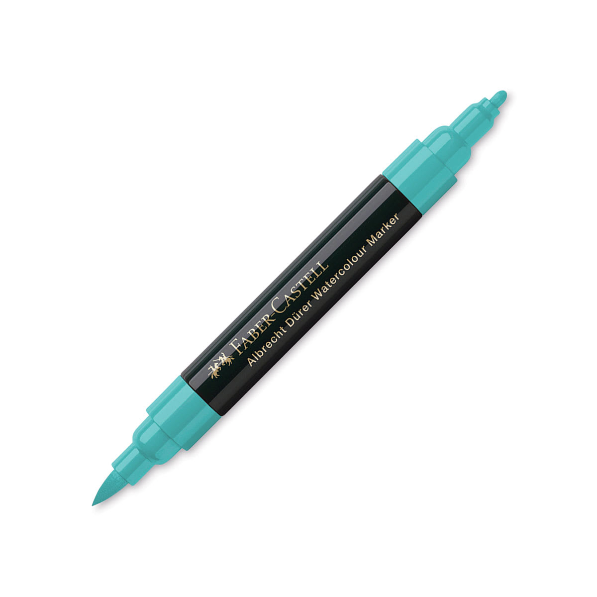 Faber-Castell Albrecht Dürer Watercolor Markers - Cobalt Green 156 (caps off)