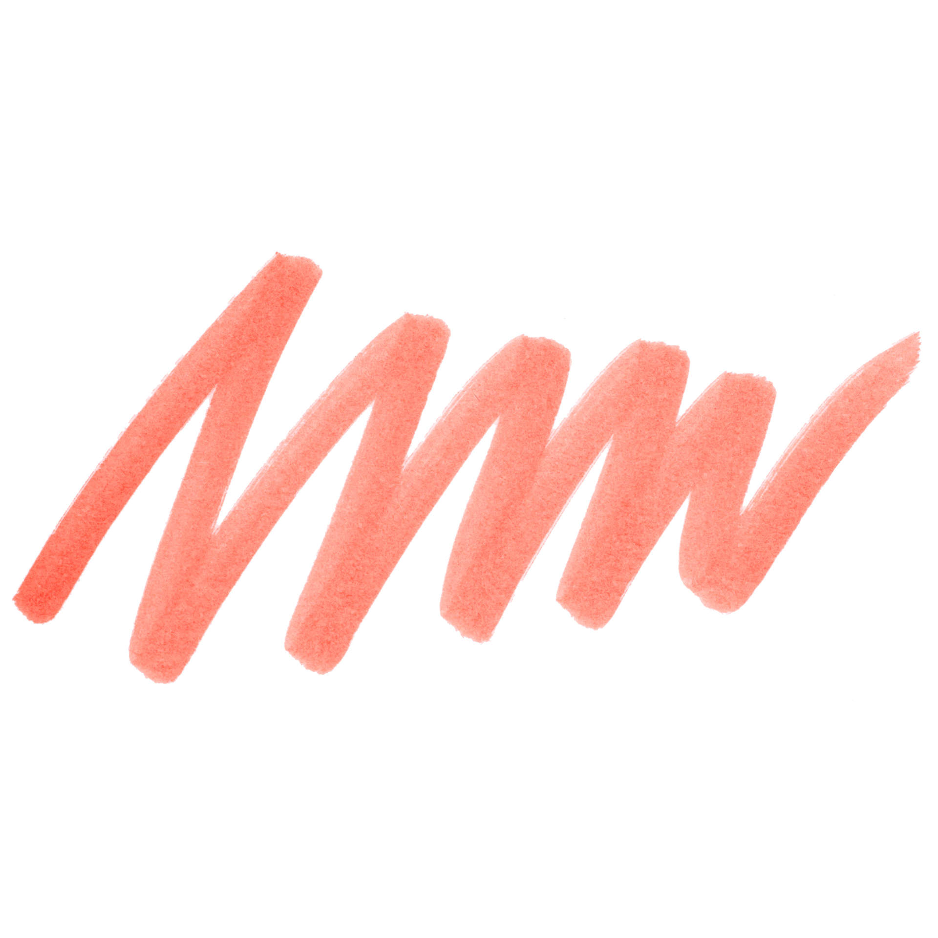 Zebra Mildliner Double Ended Brush Pen - Marigold, swatch