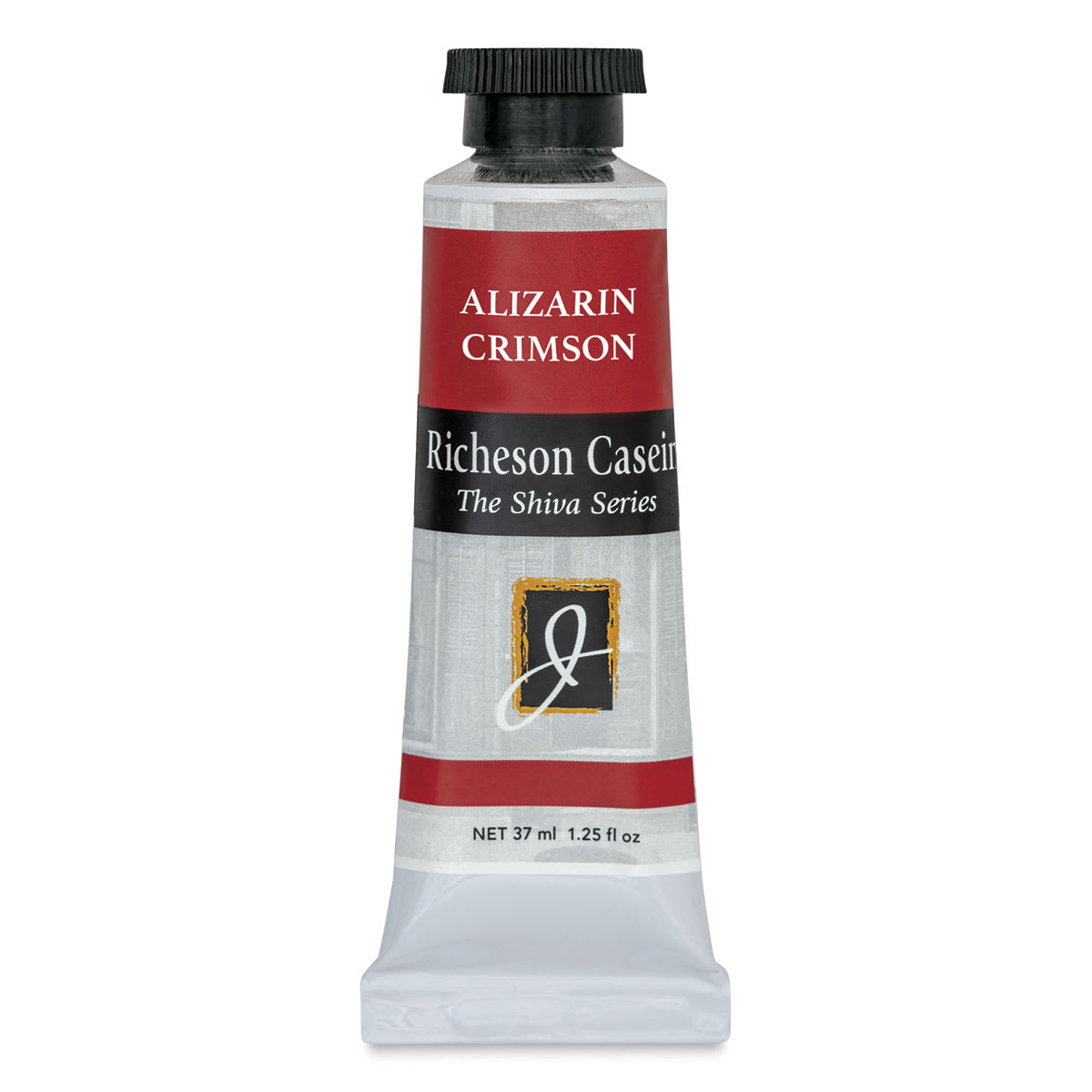 Richeson Casein Paint the Shiva Series - Alizarin Crimson, 37 ml Tube