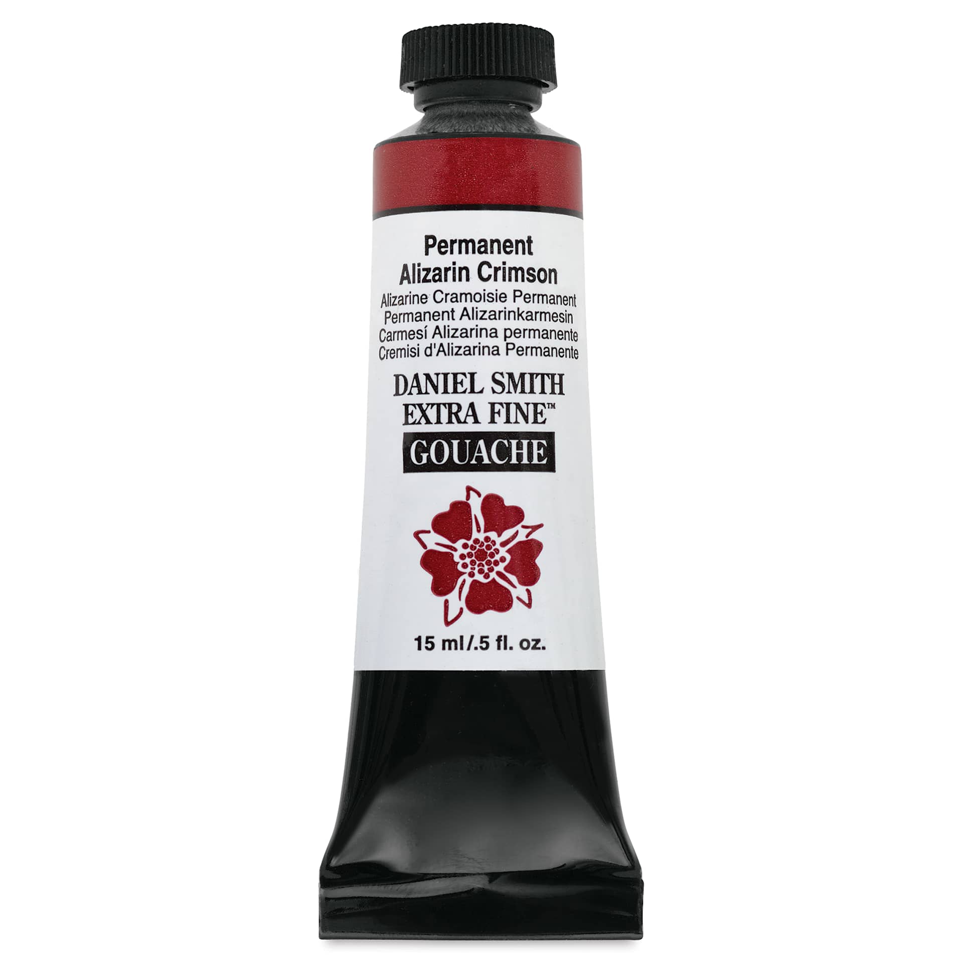 Daniel Smith Extra Fine Gouache - Permanent Alizarin Crimson, 15 ml Tube