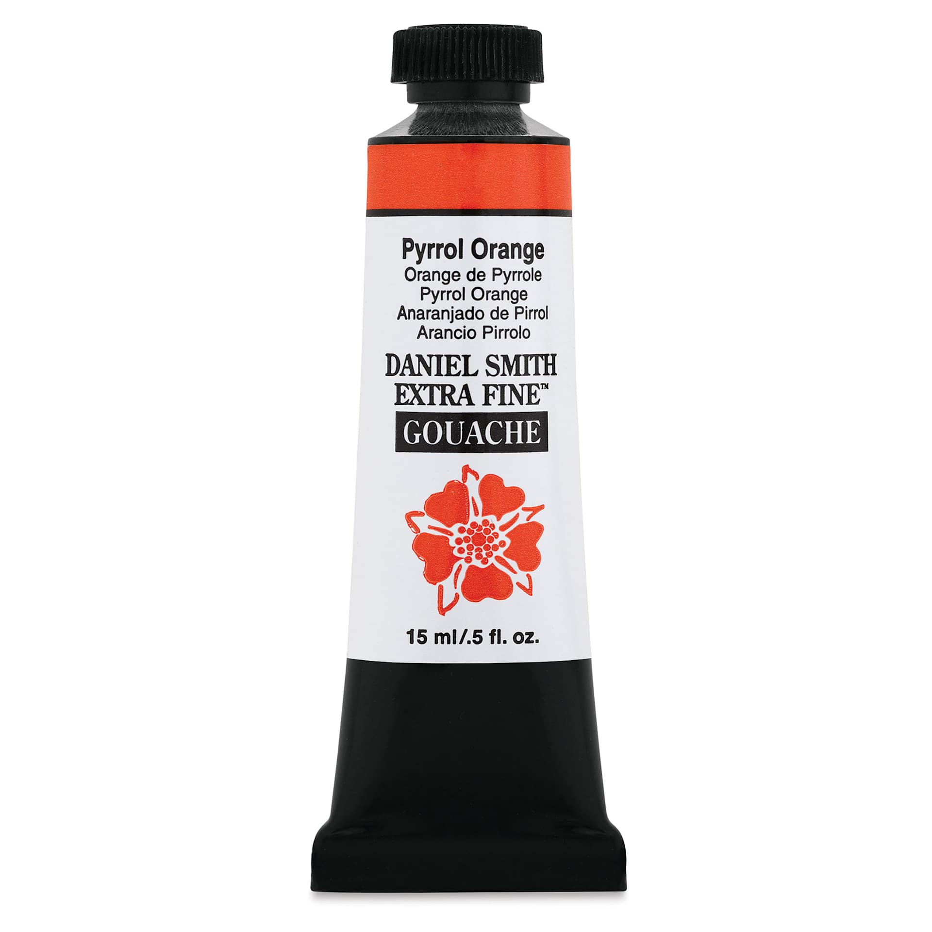 Daniel Smith Extra Fine Gouache - Pyrrol Orange, 15 ml Tube