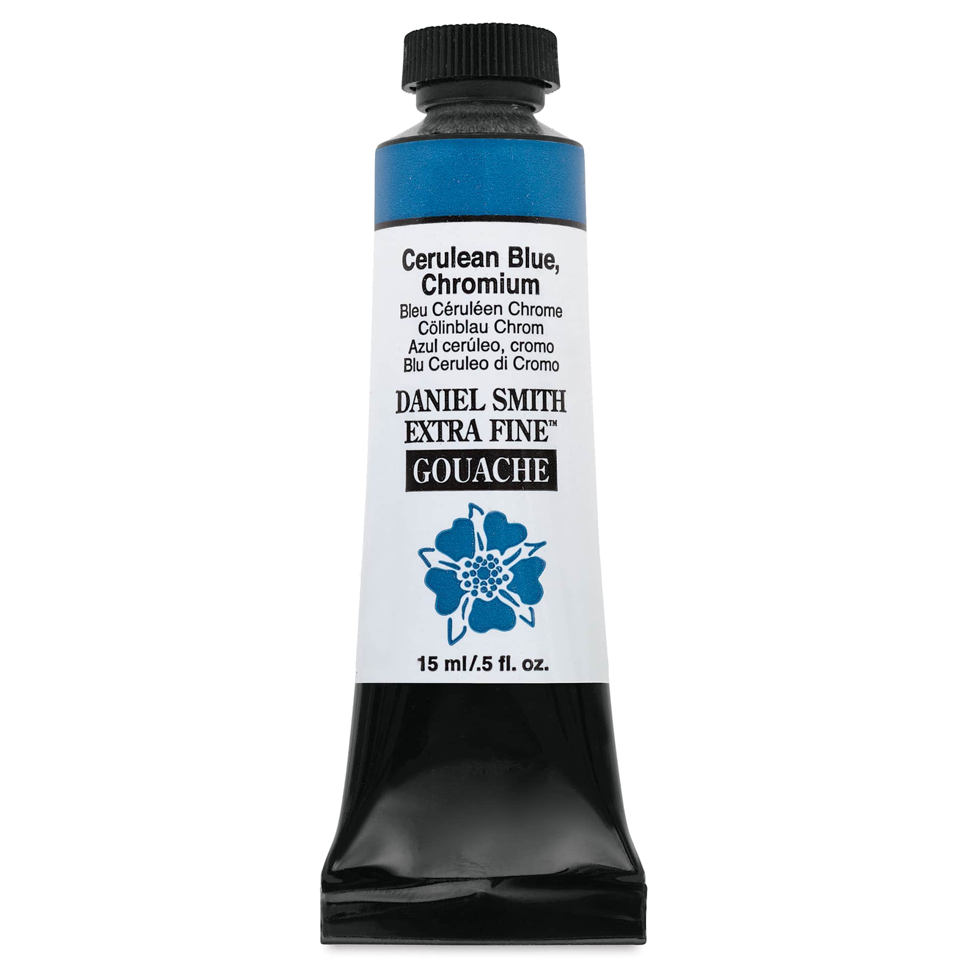 Daniel Smith Extra Fine Gouache - Cerulean Blue Chromium, 15 ml