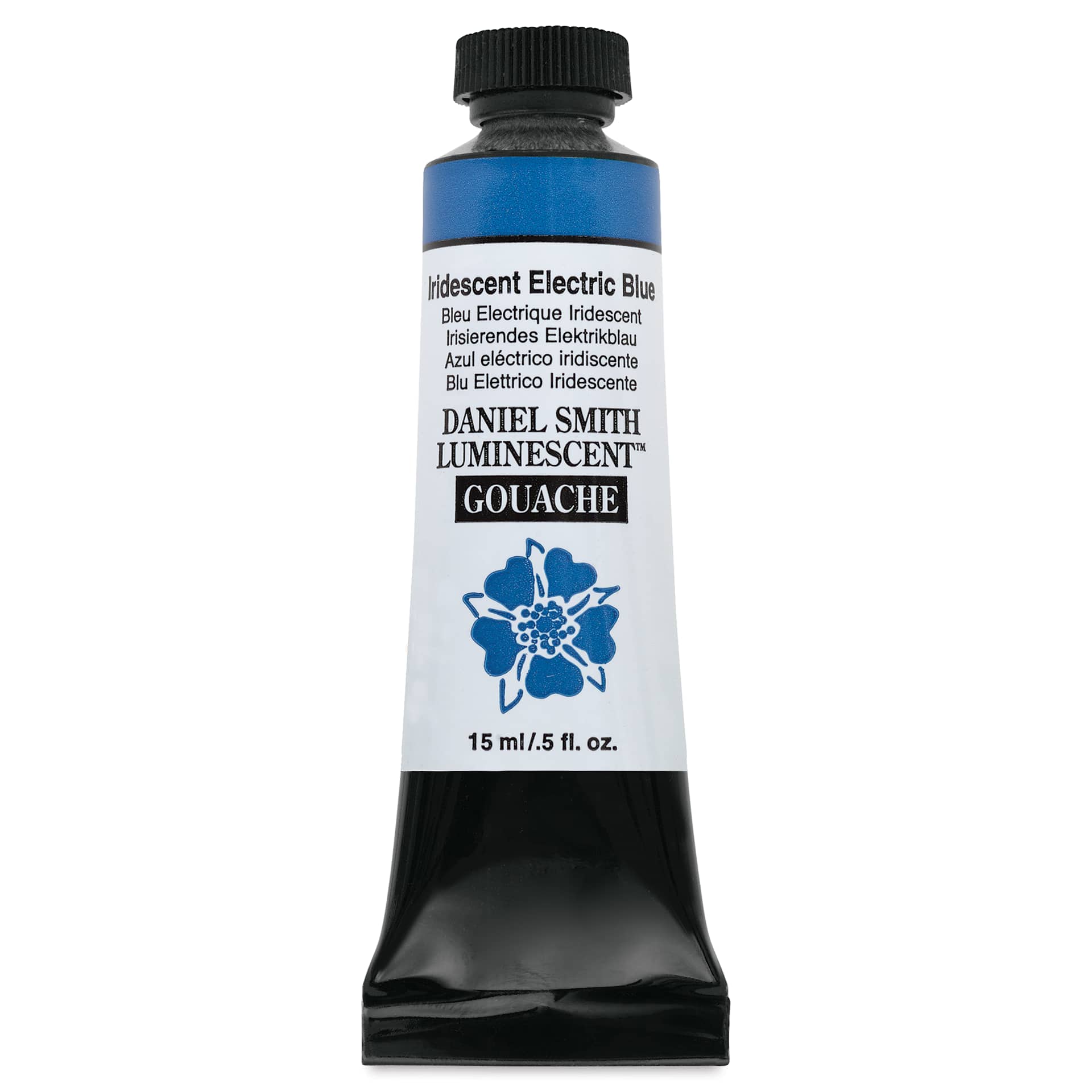 Daniel Smith Extra Fine Gouache - Iridescent Electric Blue, 15 ml Tube