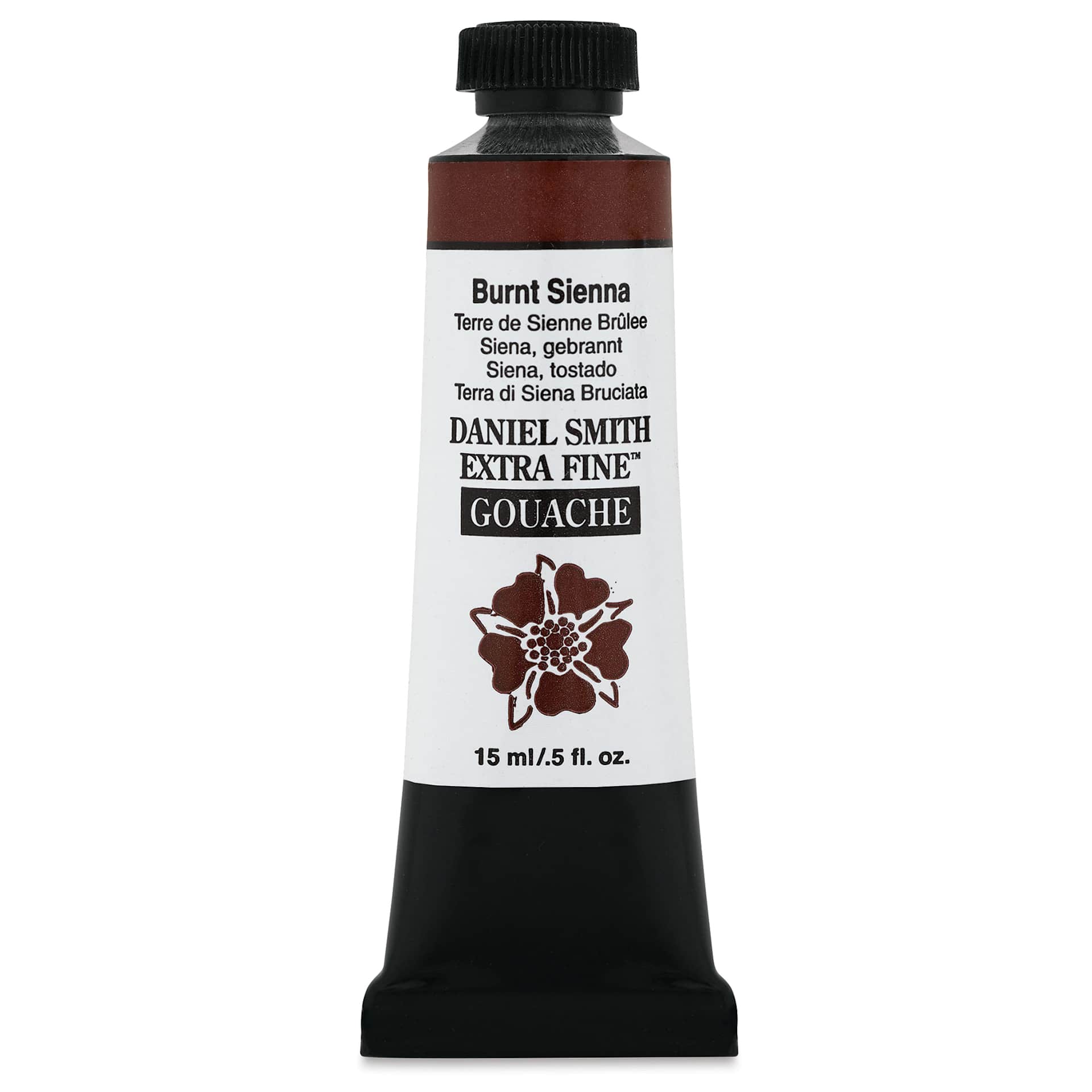 Daniel Smith Extra Fine Gouache - Burnt Sienna, 15 ml Tube