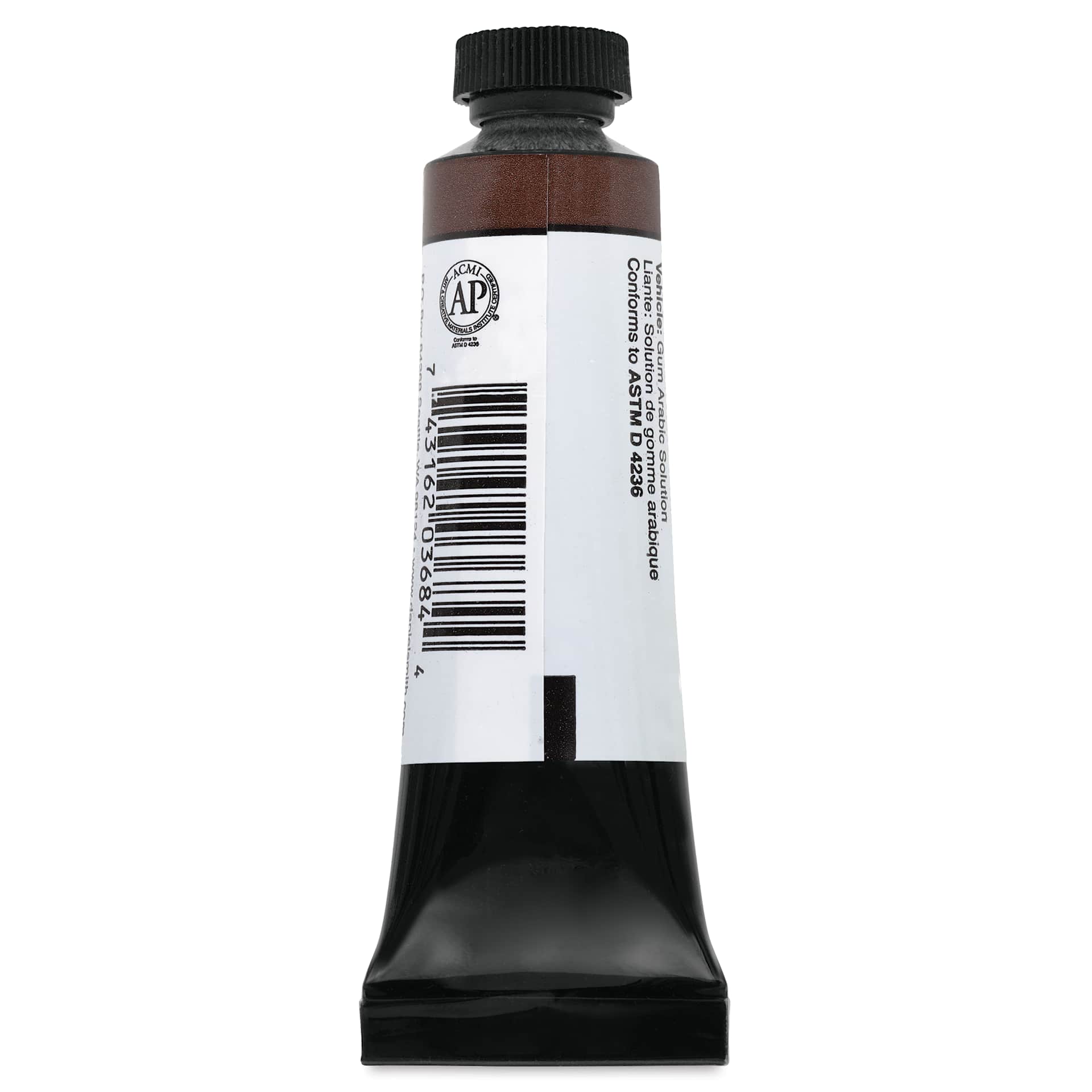 Daniel Smith Extra Fine Gouache - Brown Iron Oxide, Enviro-Friendly, 15 ml back