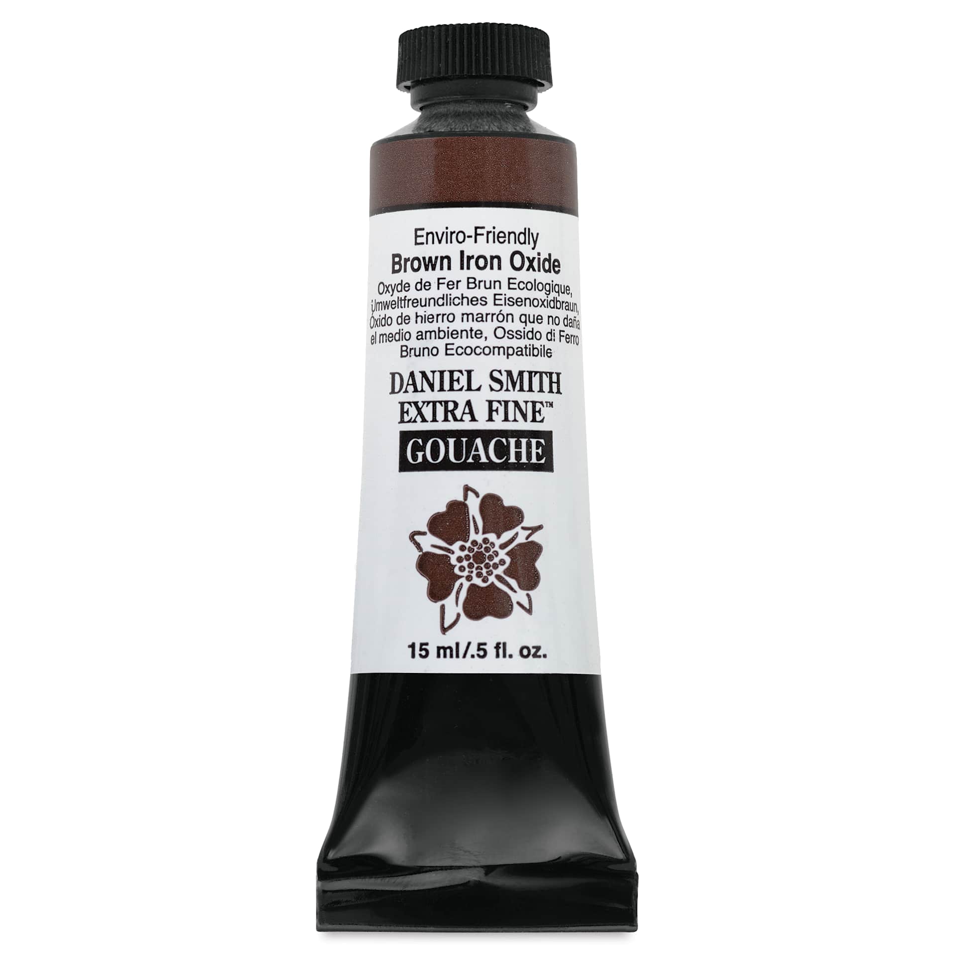 Daniel Smith Extra Fine Gouache - Brown Iron Oxide, Enviro-Friendly, 15 ml