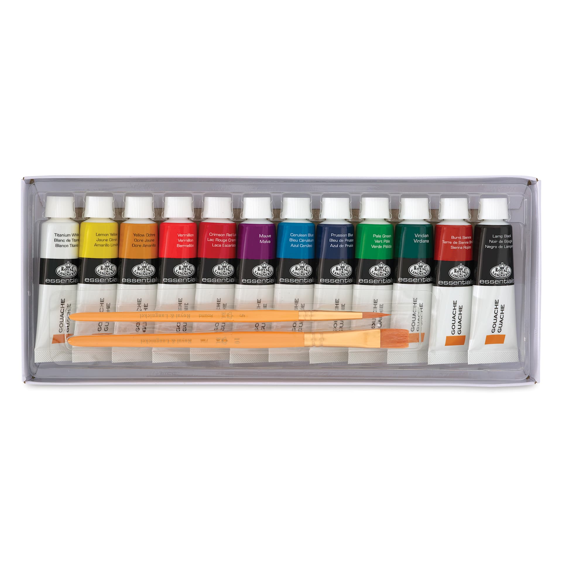 Royal & Langnickel Essentials Gouache Paint - Set of 14