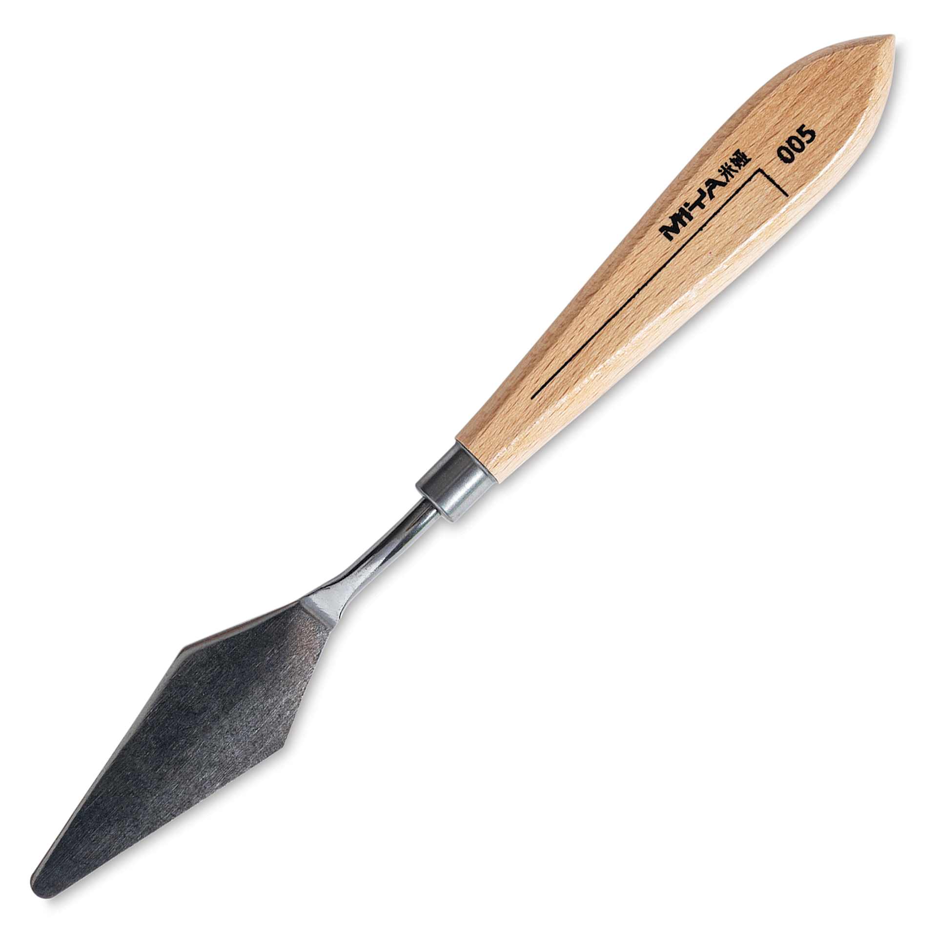 The included palette knife.