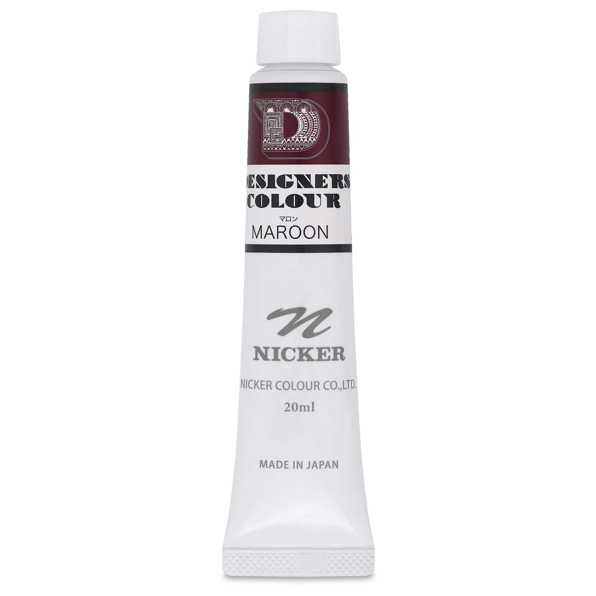 Nicker Designers Color Gouache - Maroon, 20 ml